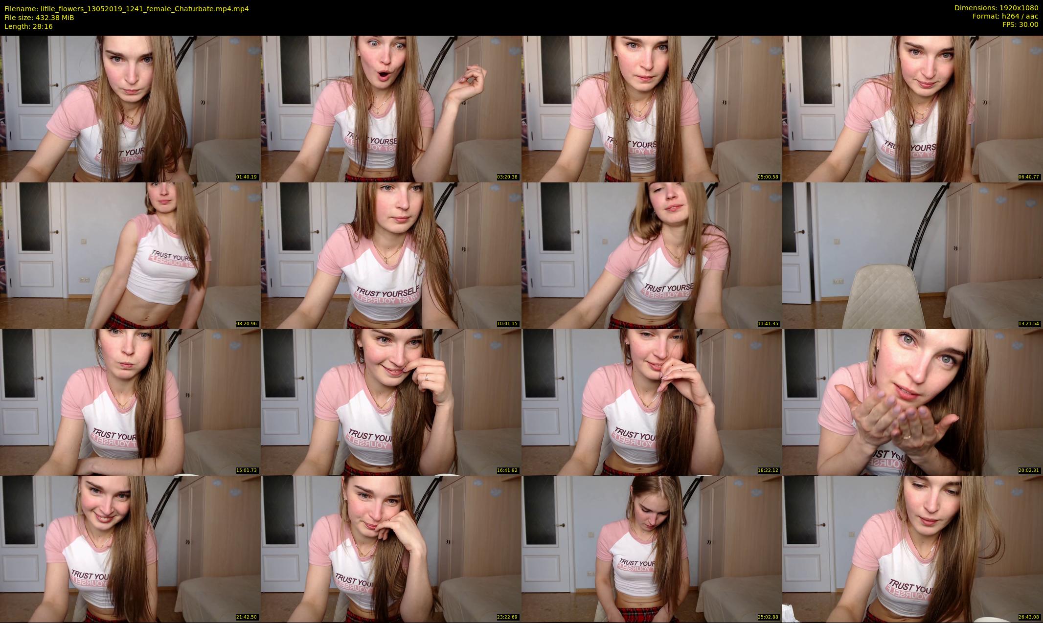 litlle_flowers — 29 minute Chaturbate female cam show recording, 1080p, May 13, 2019