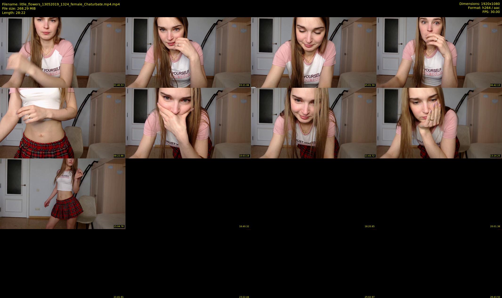 litlle_flowers — 29 minute Chaturbate female cam show recording, 1080p, May 13, 2019