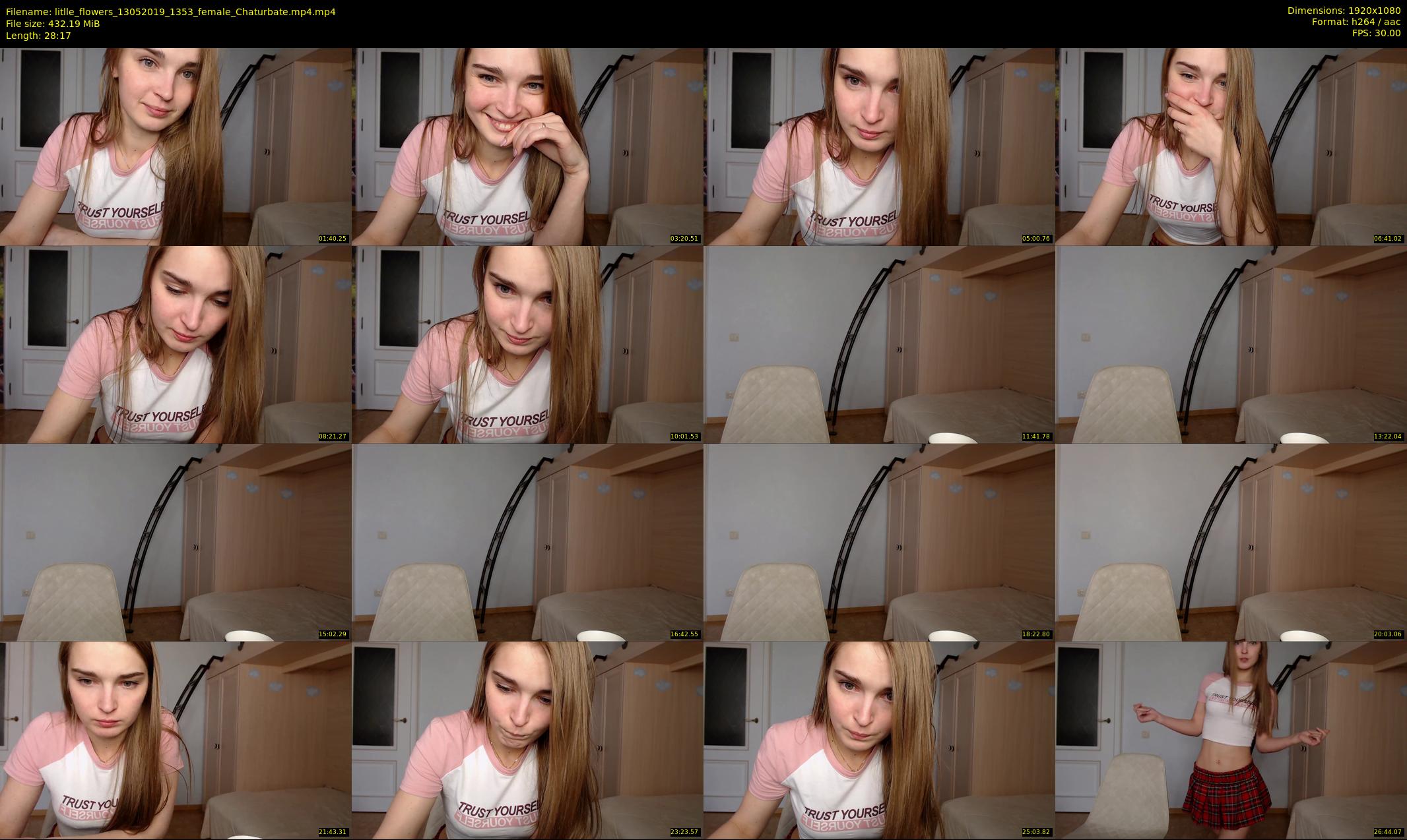 litlle_flowers — 29 minute Chaturbate female cam show recording, 1080p, May 13, 2019