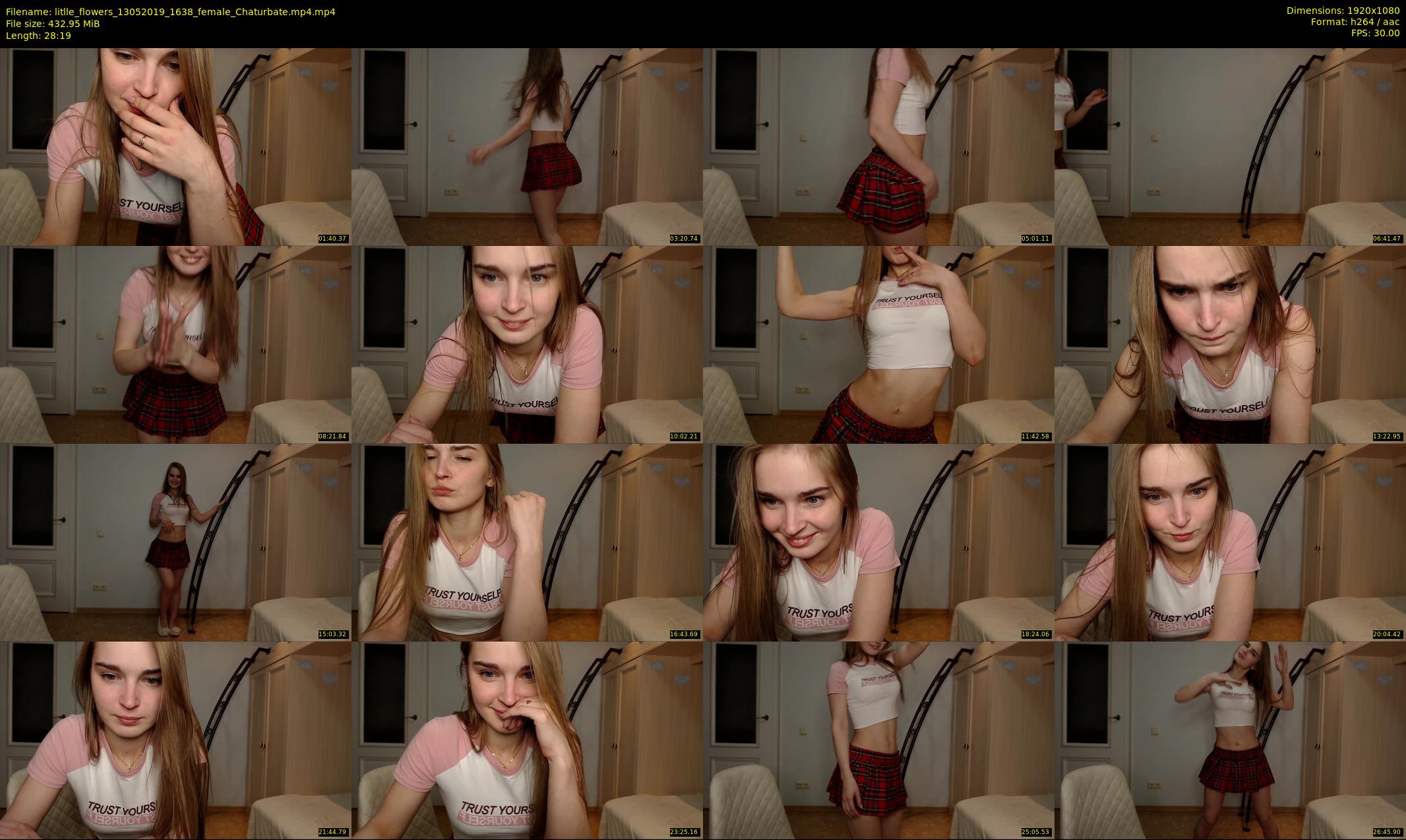litlle_flowers — 29 minute Chaturbate female cam show recording, 1080p, May 13, 2019