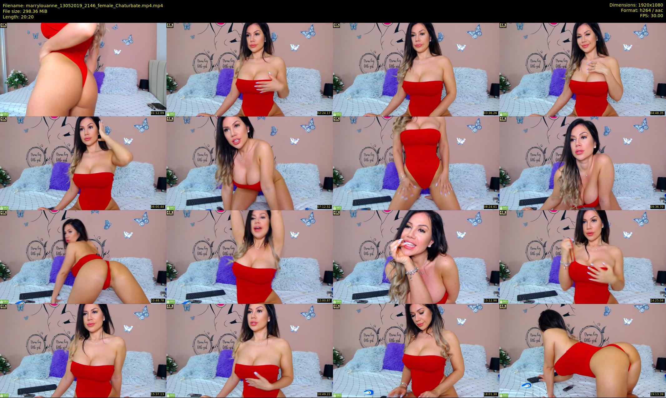 marrylouanne — 21 minute Chaturbate female cam show recording, 1080p, May 13, 2019