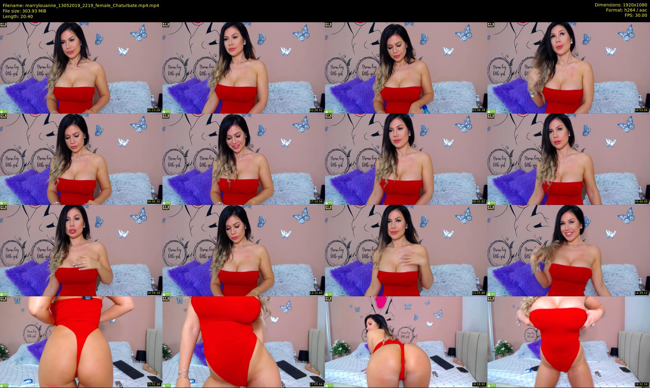 marrylouanne — 21 minute Chaturbate female cam show recording, 1080p, May 13, 2019