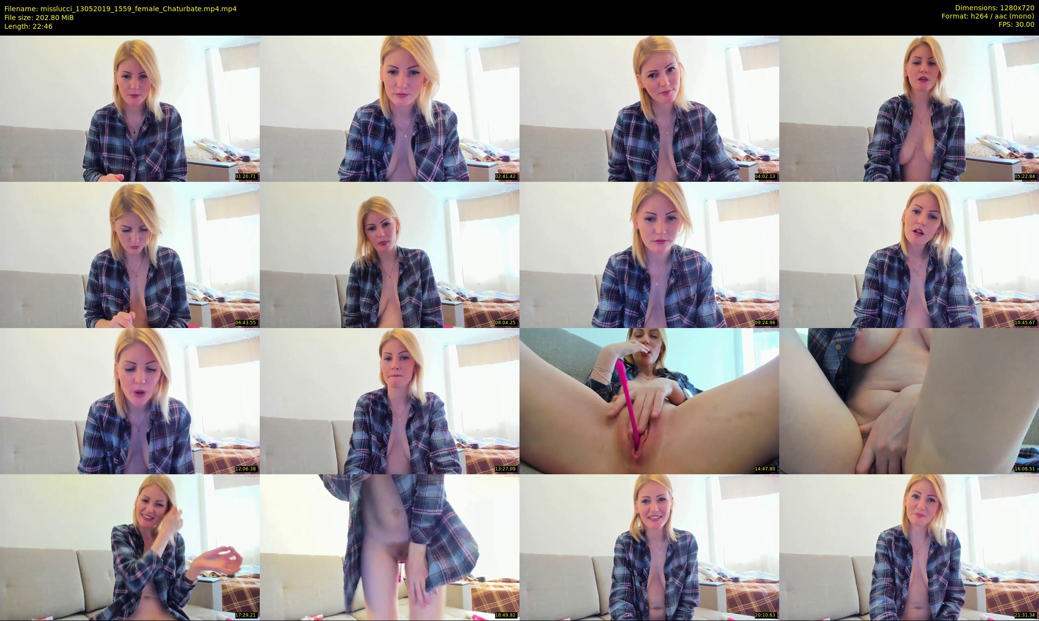 misslucci — 23 minute Chaturbate female cam show recording, 720p, May 13, 2019