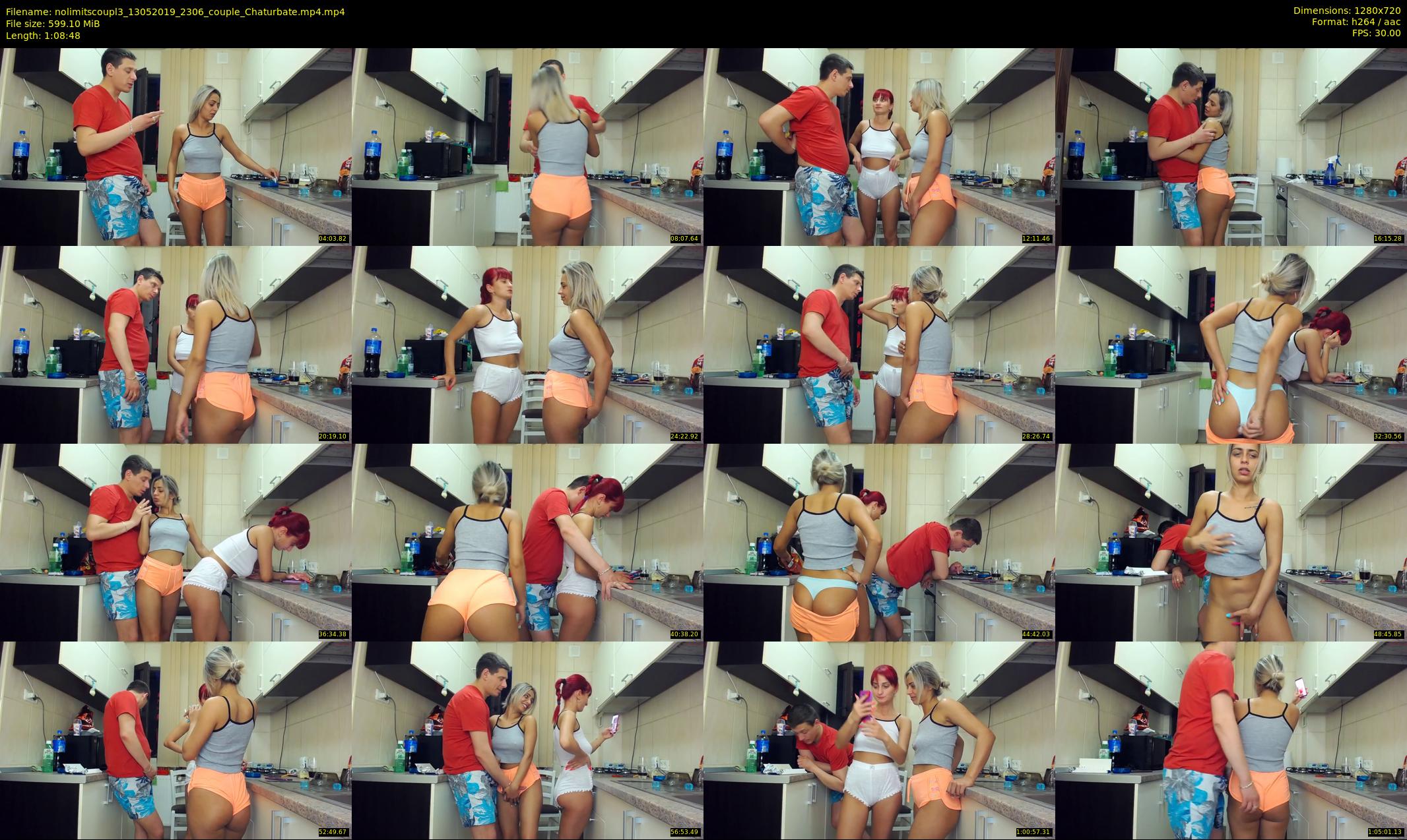 nolimitscoupl3 — 69 minute Chaturbate couple cam show recording, 720p, May 13, 2019