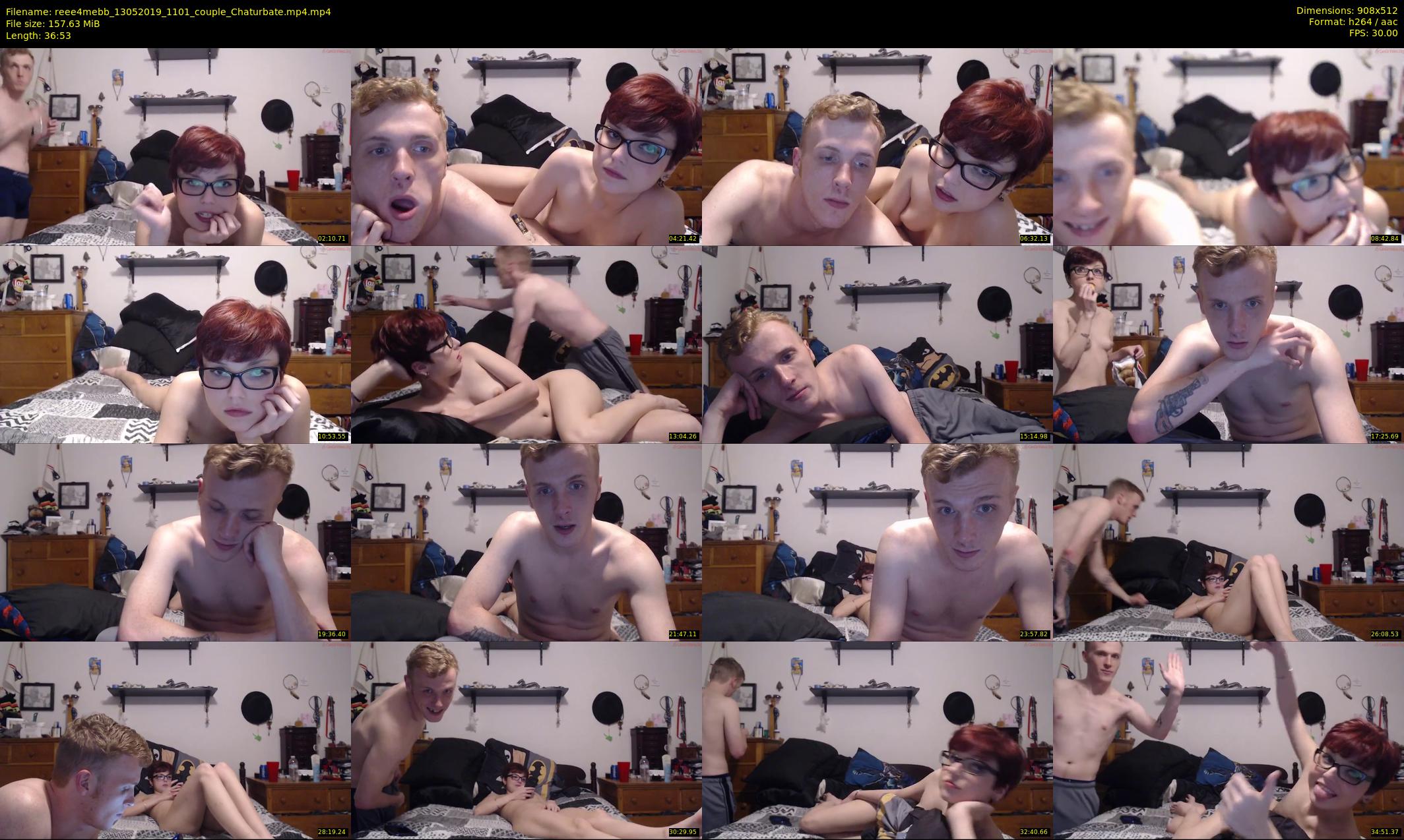 reee4mebb — 37 minute Chaturbate couple cam show recording, 480p, May 13, 2019