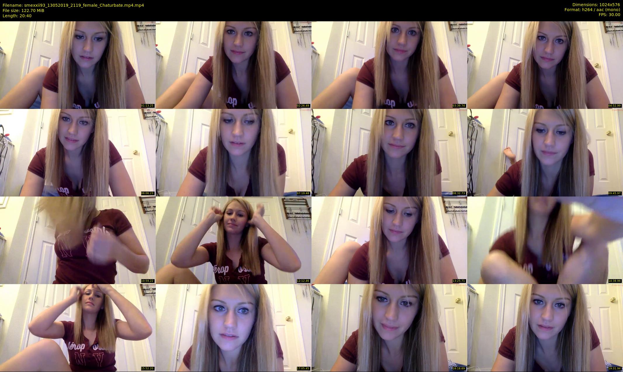 smexxii93 — 21 minute Chaturbate female cam show recording, 480p, May 13, 2019