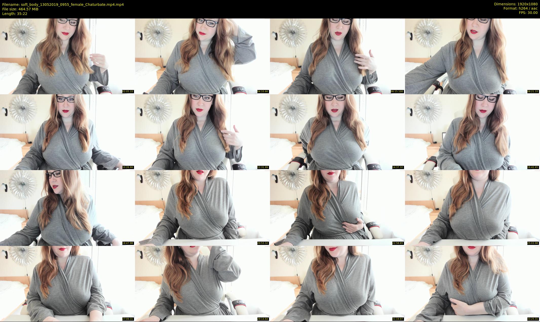 soft_body — 36 minute Chaturbate female cam show recording, 1080p, May 13, 2019