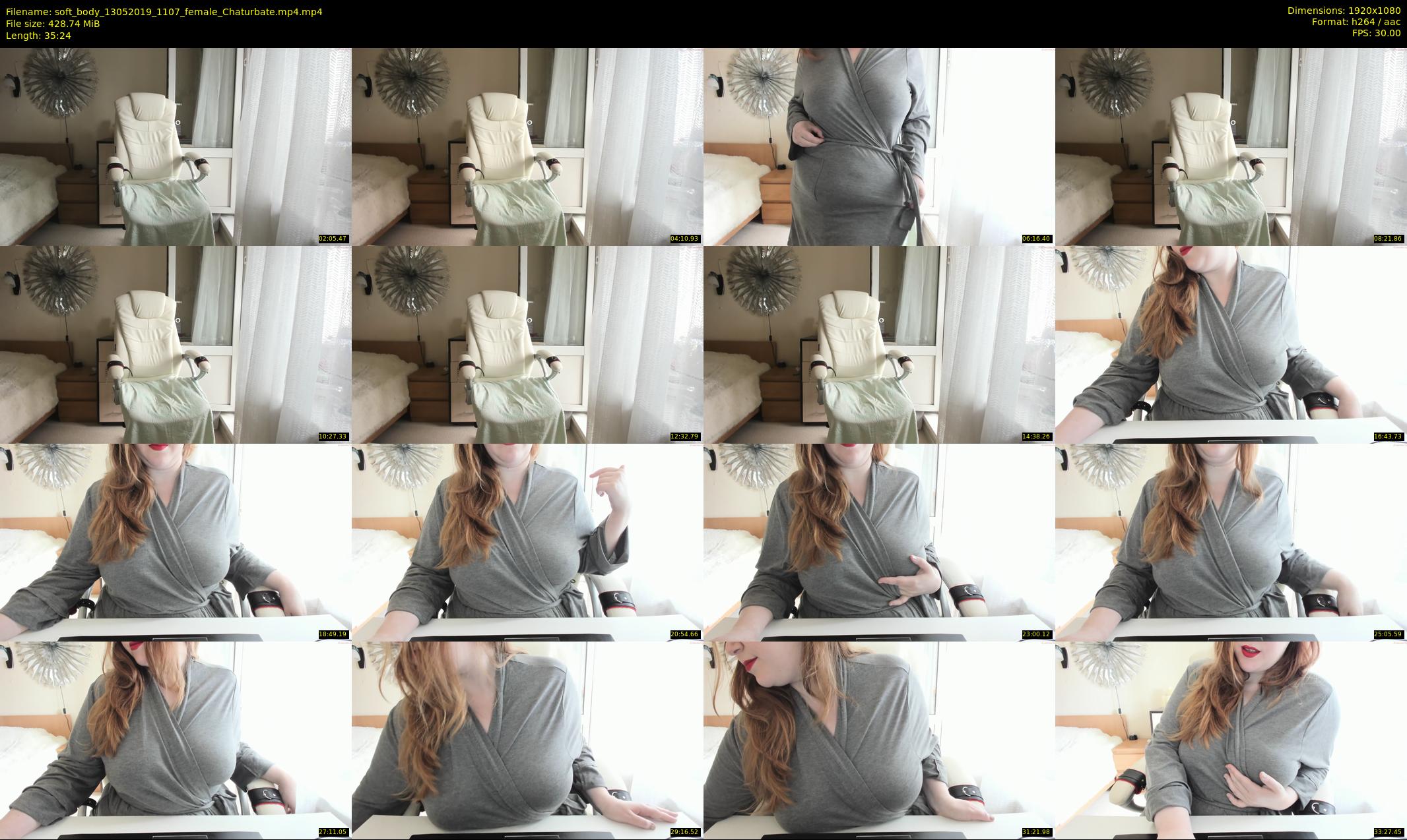 soft_body — 36 minute Chaturbate female cam show recording, 1080p, May 13, 2019
