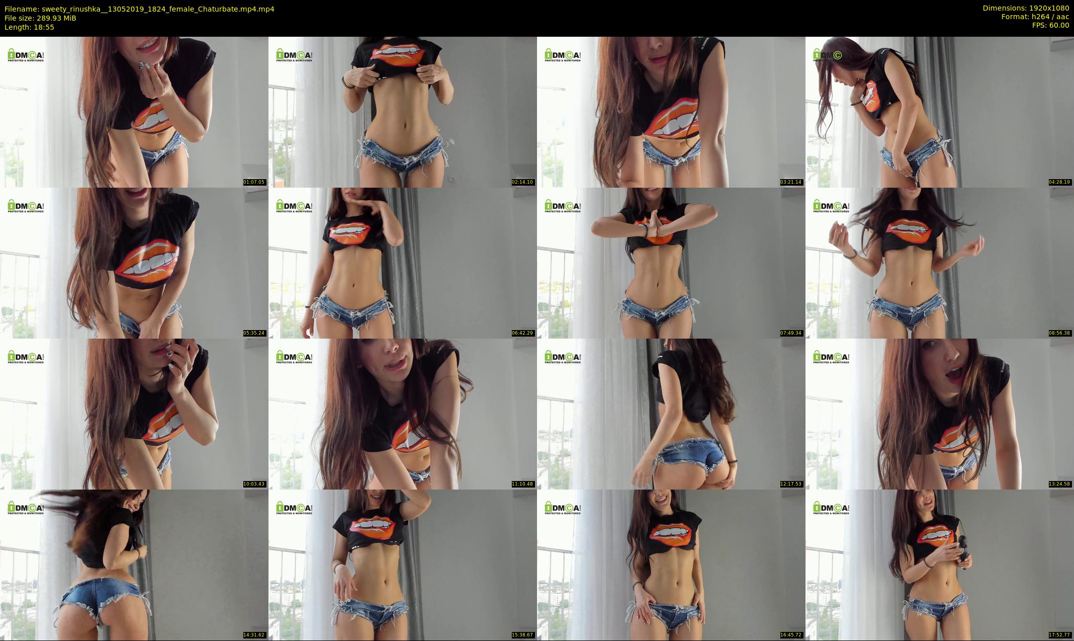 sweety_rinushka_ — 19 minute Chaturbate female cam show recording, 1080p, May 13, 2019
