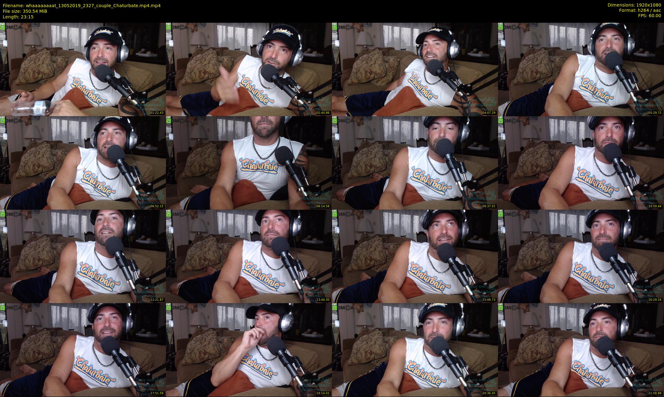 whaaaaaaaat — 24 minute Chaturbate couple cam show recording, 1080p, May 13, 2019