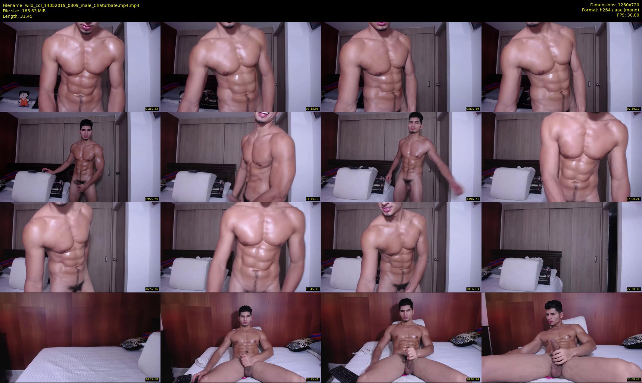 wild_col — 32 minute Chaturbate male cam show recording, 720p, May 14, 2019