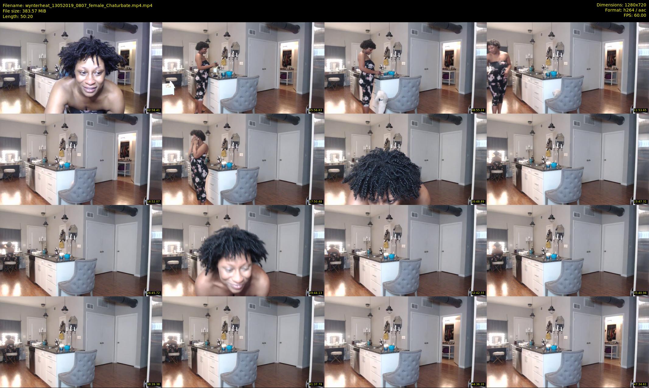 wynterheat — 51 minute Chaturbate female cam show recording, 720p, May 13, 2019