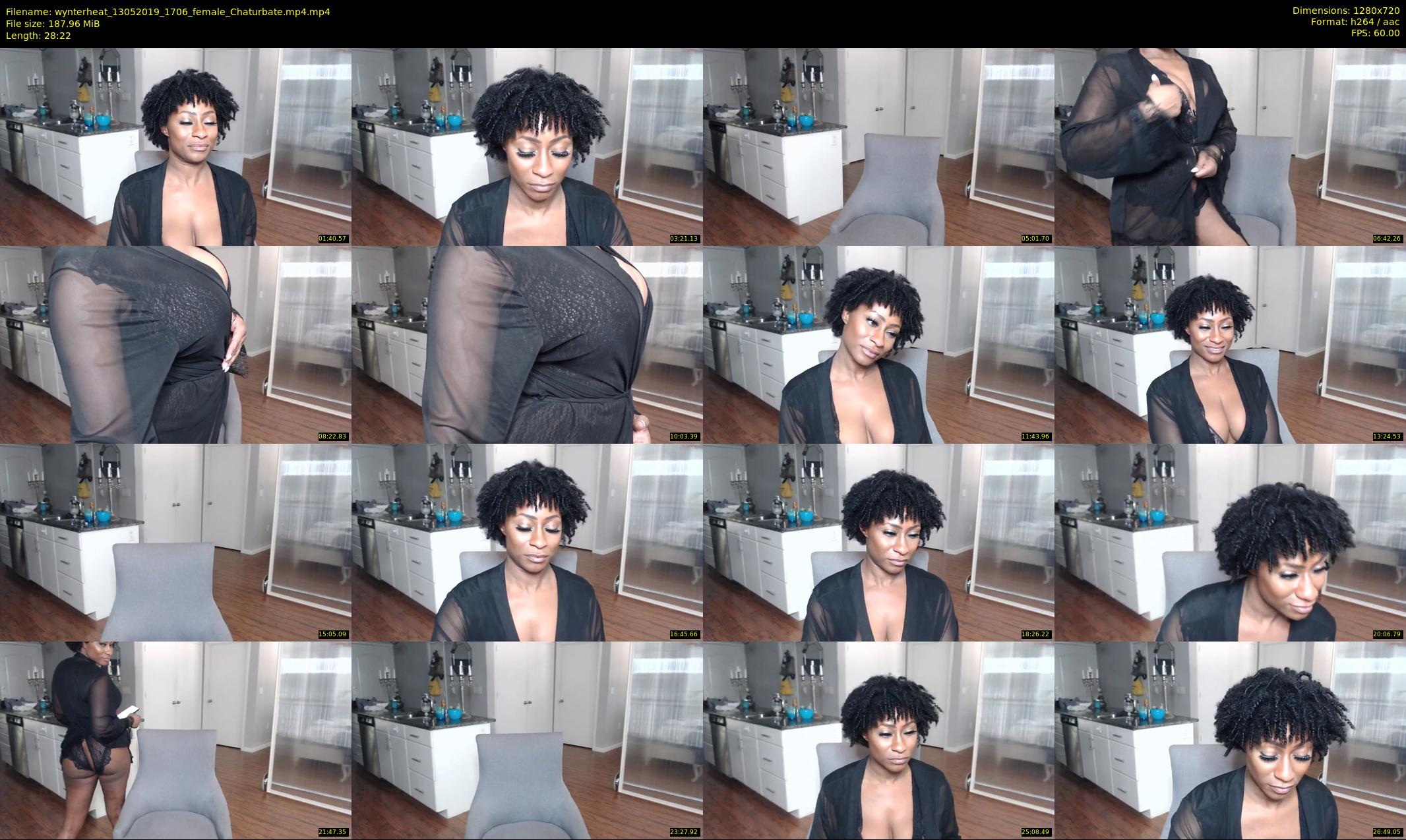 wynterheat — 29 minute Chaturbate female cam show recording, 720p, May 13, 2019