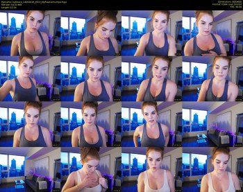 IvyGrace — 13 minute MyFreeCams cam show recording, 480p, May 14, 2019