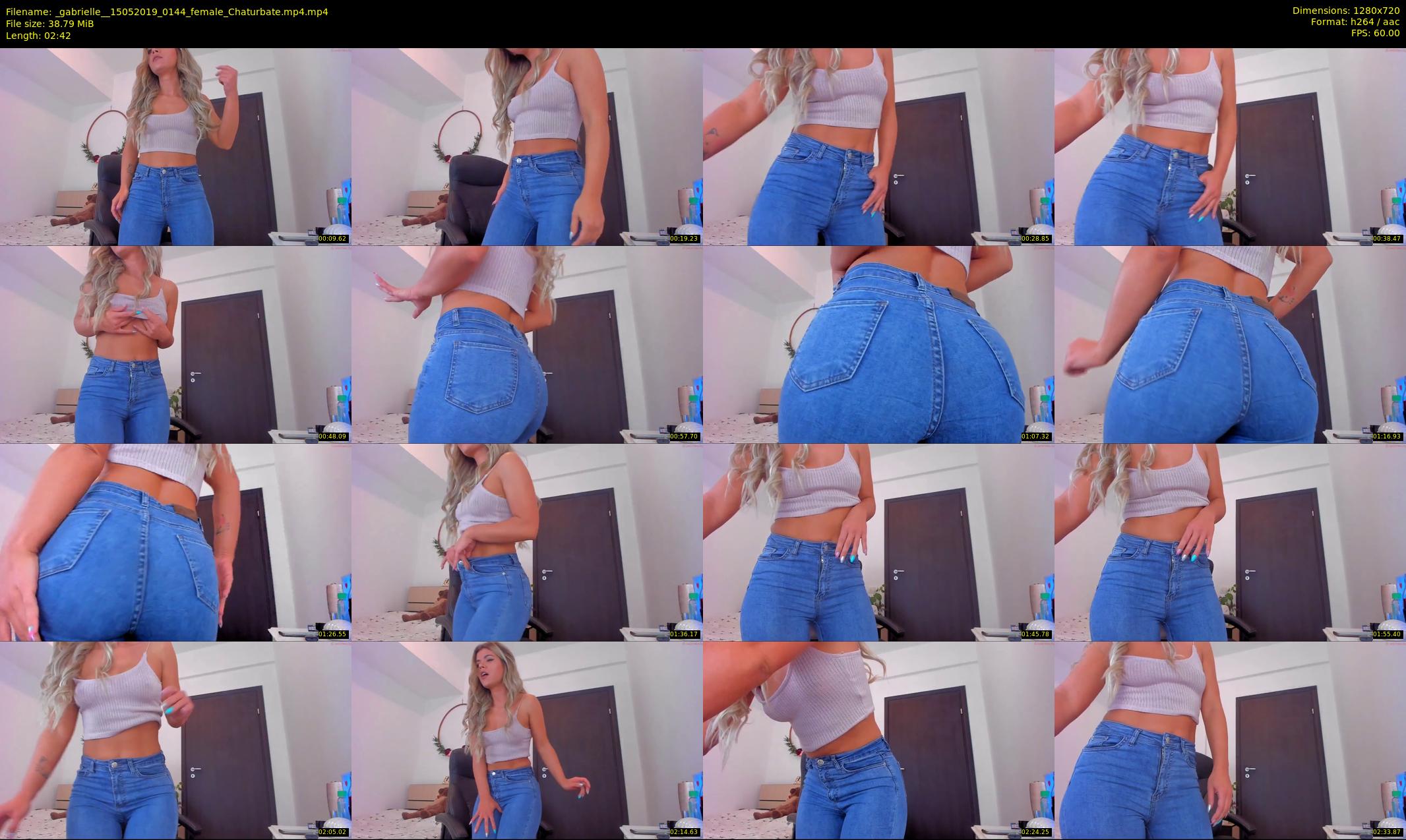 _gabrielle_ — 3 minute Chaturbate female cam show recording, 720p, May 15, 2019