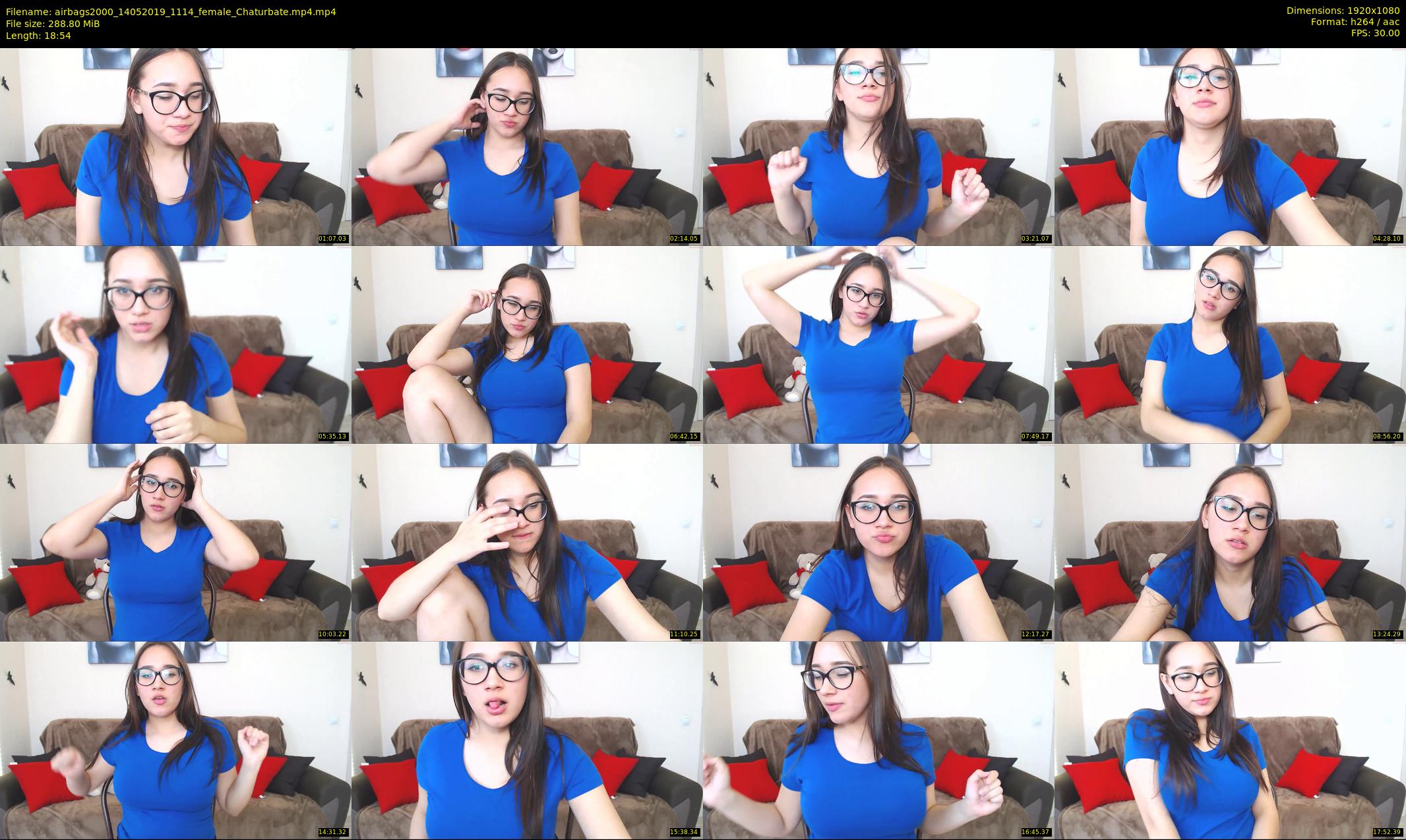 airbags2000 — 19 minute Chaturbate female cam show recording, 1080p, May 14, 2019