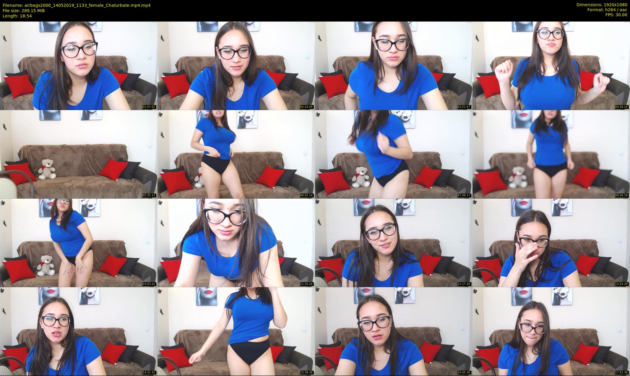 airbags2000 — 19 minute Chaturbate female cam show recording, 1080p, May 14, 2019