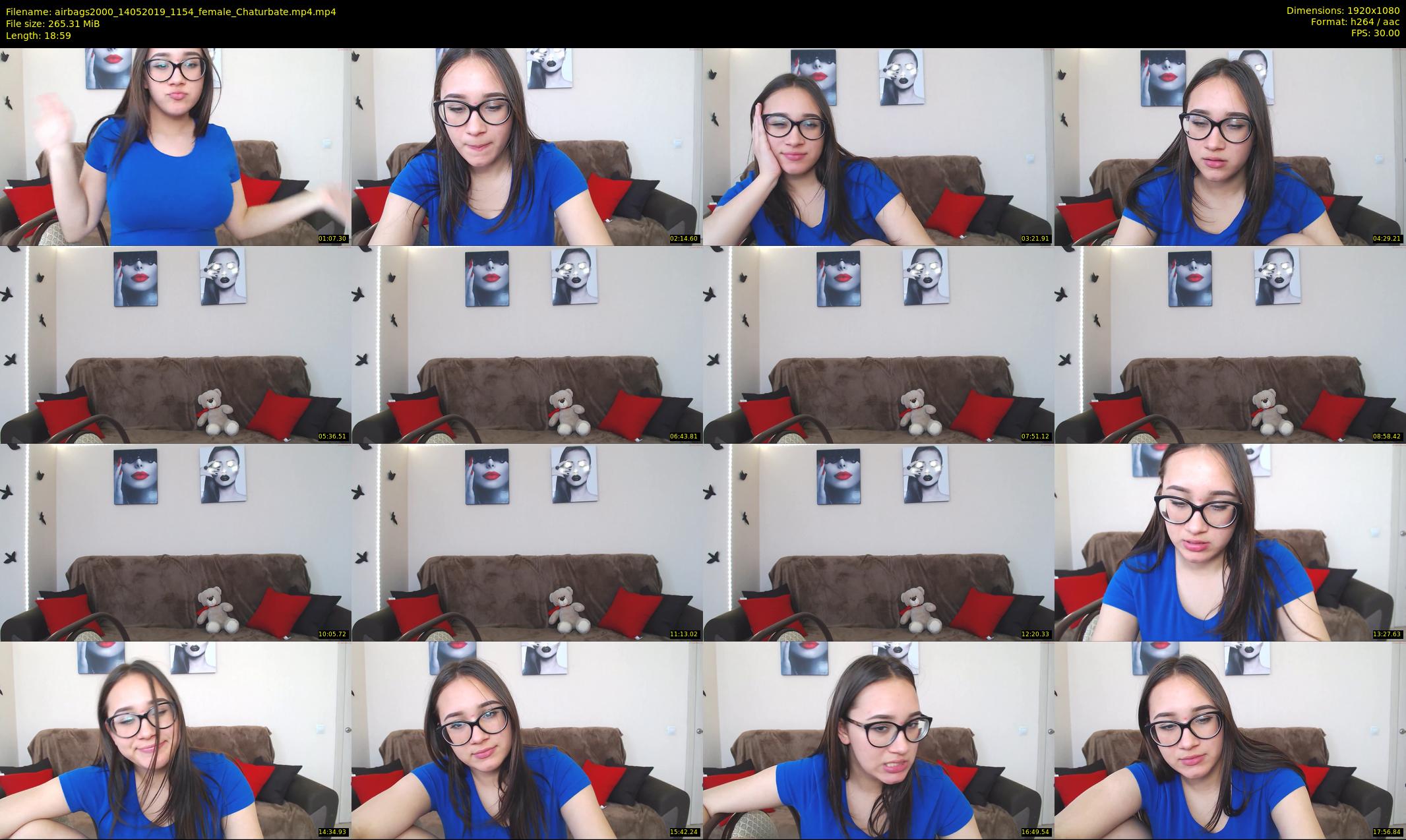 airbags2000 — 19 minute Chaturbate female cam show recording, 1080p, May 14, 2019