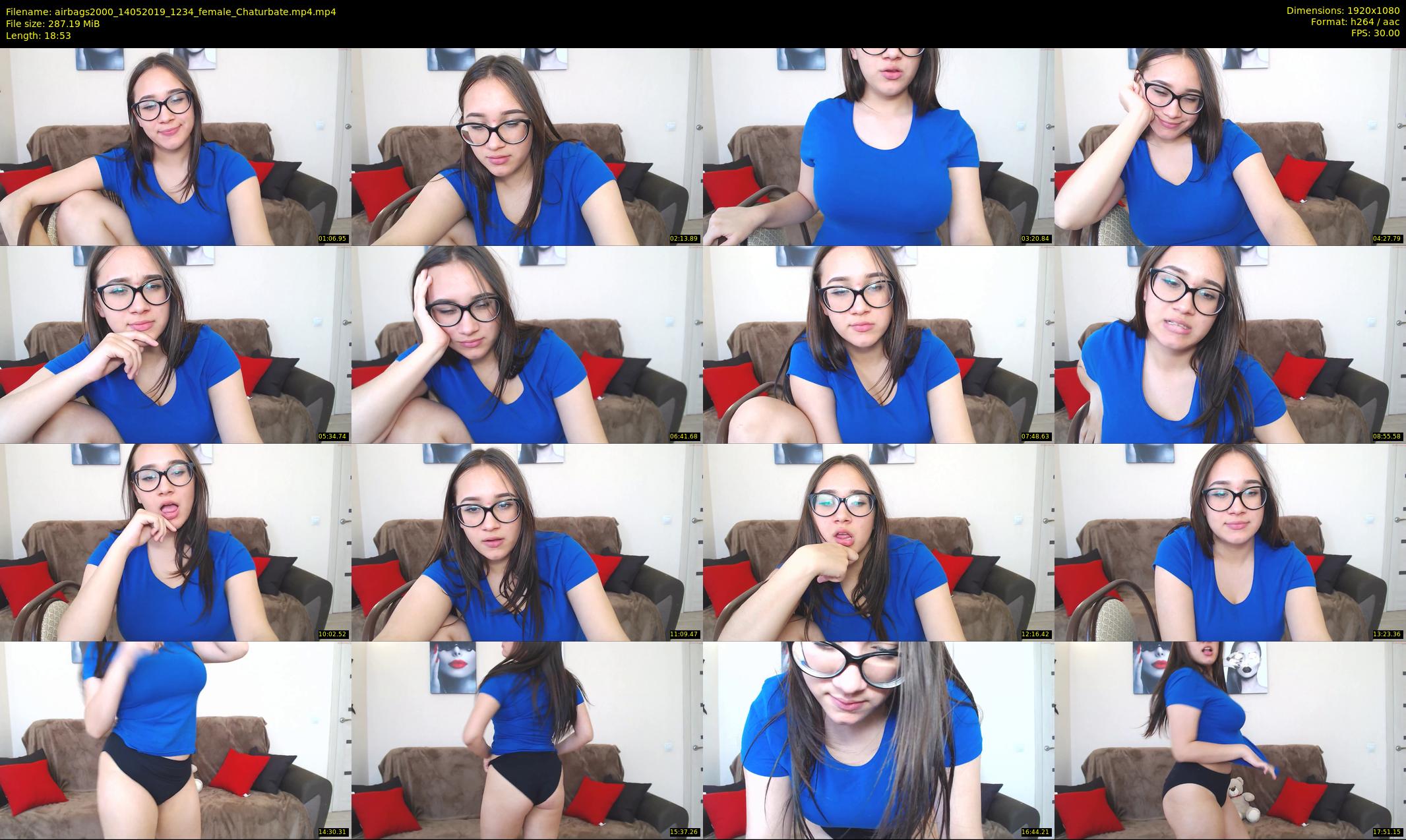 airbags2000 — 19 minute Chaturbate female cam show recording, 1080p, May 14, 2019