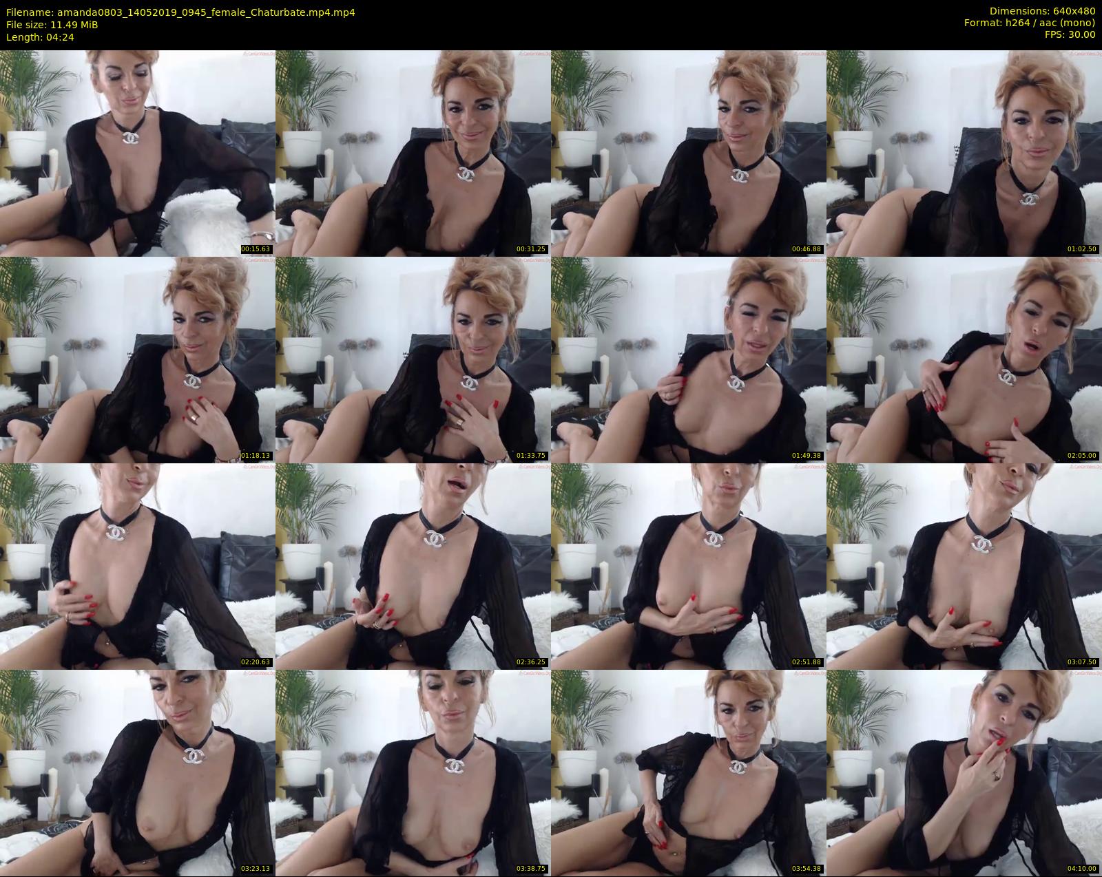 amanda0803 — 5 minute Chaturbate female cam show recording, 480p, May 14, 2019