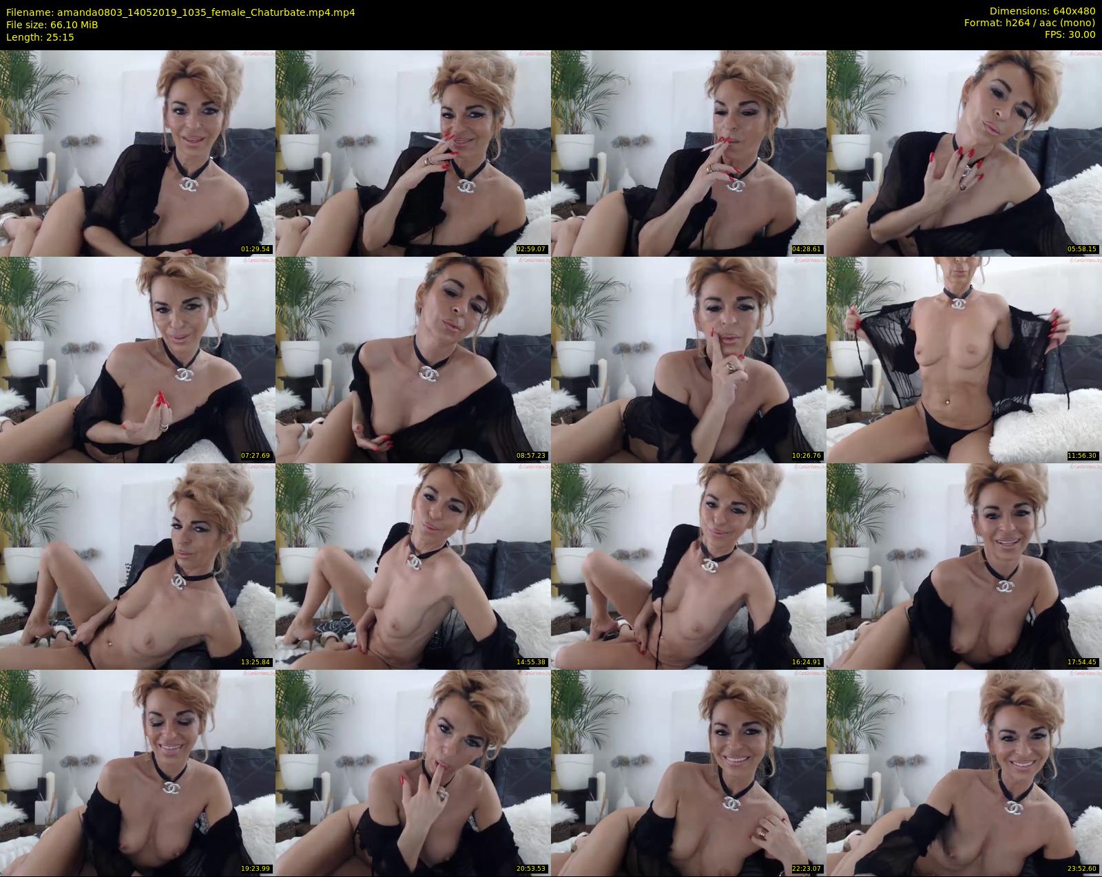 amanda0803 — 26 minute Chaturbate female cam show recording, 480p, May 14, 2019