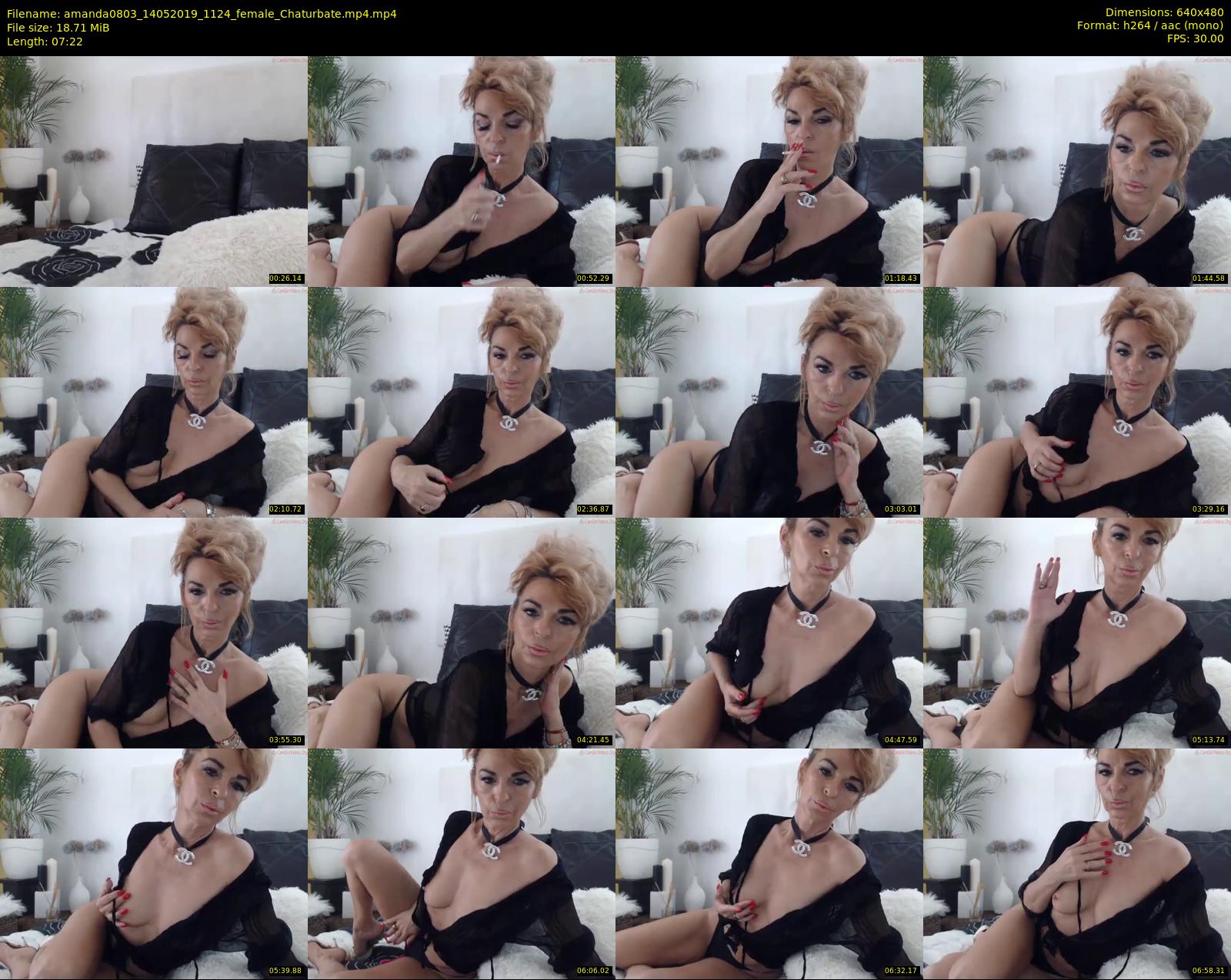 amanda0803 — 8 minute Chaturbate female cam show recording, 480p, May 14, 2019
