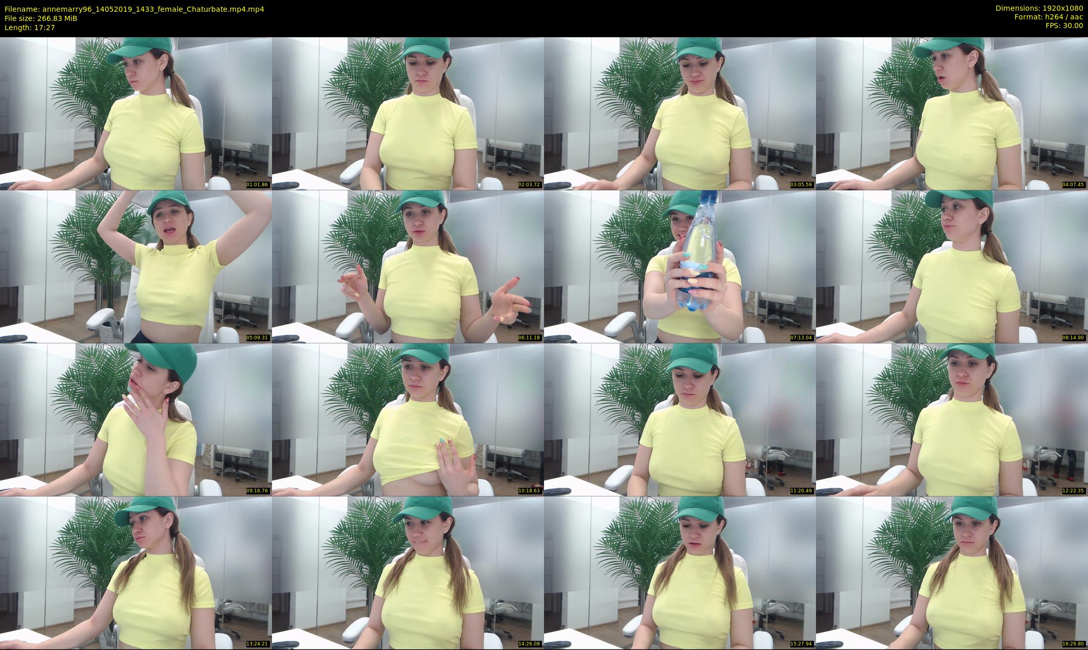 annemarry96 — 18 minute Chaturbate female cam show recording, 1080p, May 14, 2019