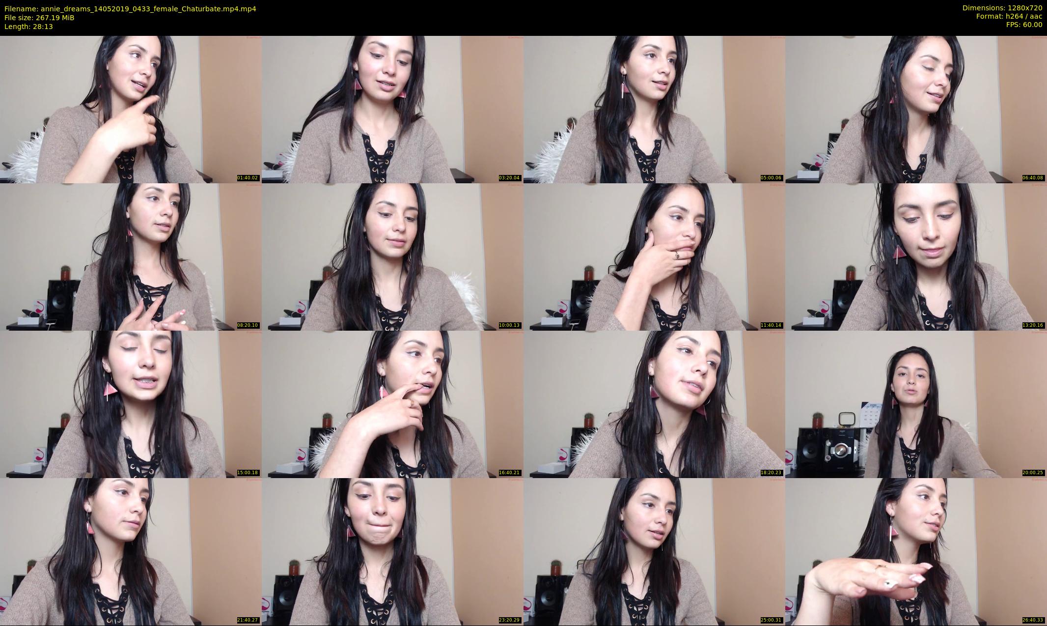 annie_dreams — 29 minute Chaturbate female cam show recording, 720p, May 14, 2019