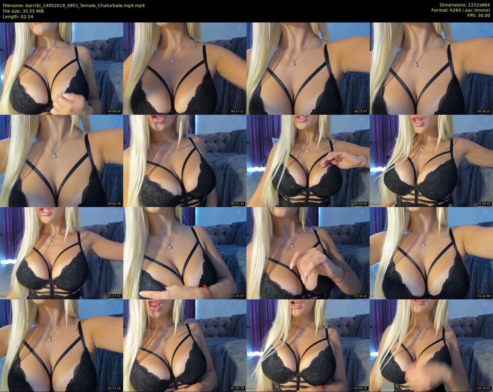 barrrbi — 3 minute Chaturbate female cam show recording, 720p, May 14, 2019