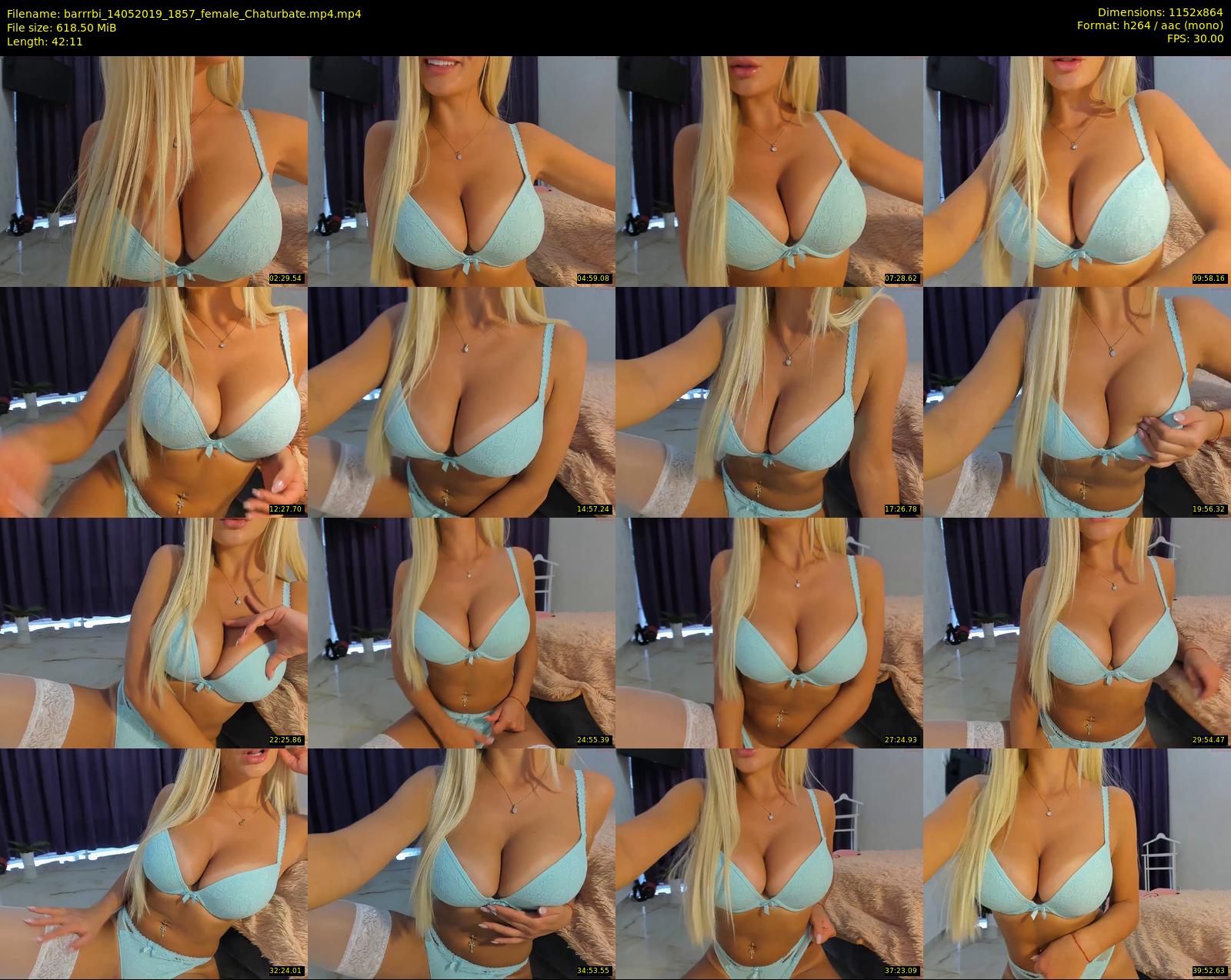 barrrbi — 43 minute Chaturbate female cam show recording, 720p, May 14, 2019