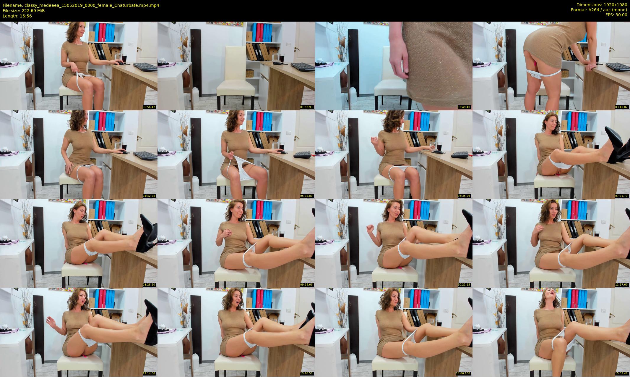 classy_medeeea — 16 minute Chaturbate female cam show recording, 1080p, May 15, 2019