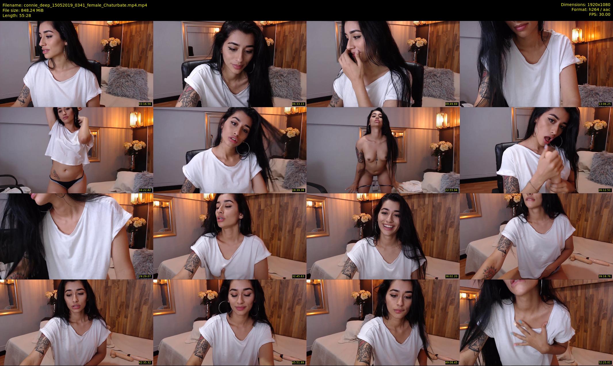 connie_deep — 56 minute Chaturbate female cam show recording, 1080p, May 15, 2019