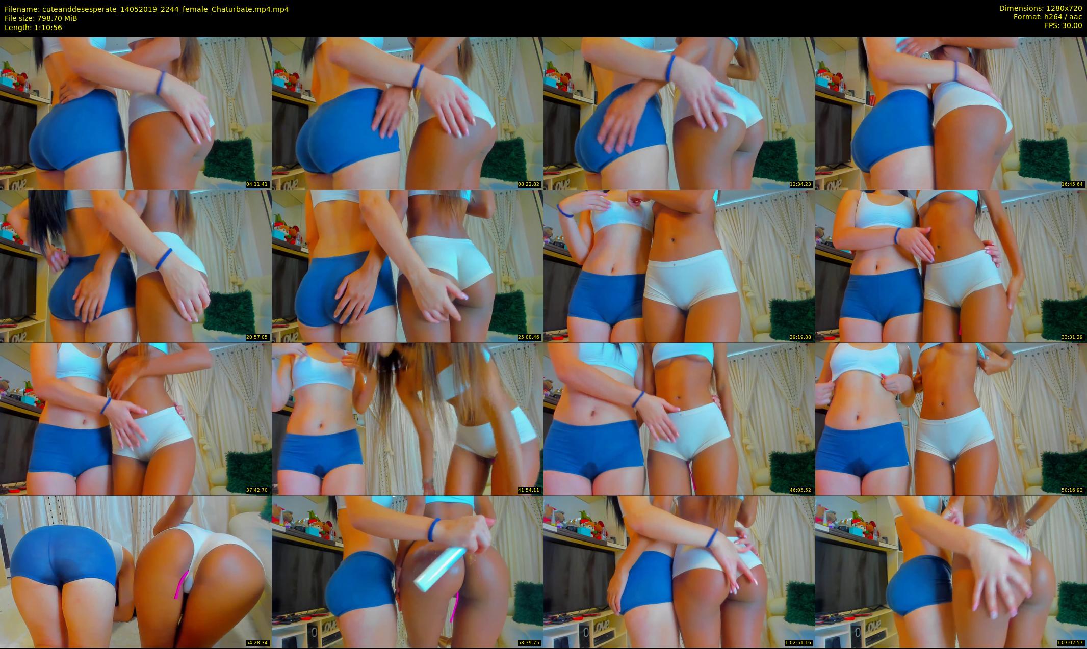 cuteanddesesperate — 71 minute Chaturbate female cam show recording, 720p, May 14, 2019