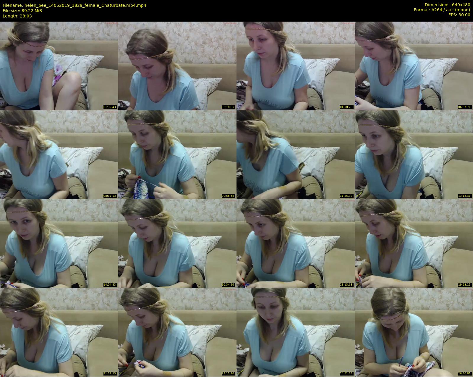 helen_bee — 29 minute Chaturbate female cam show recording, 480p, May 14, 2019