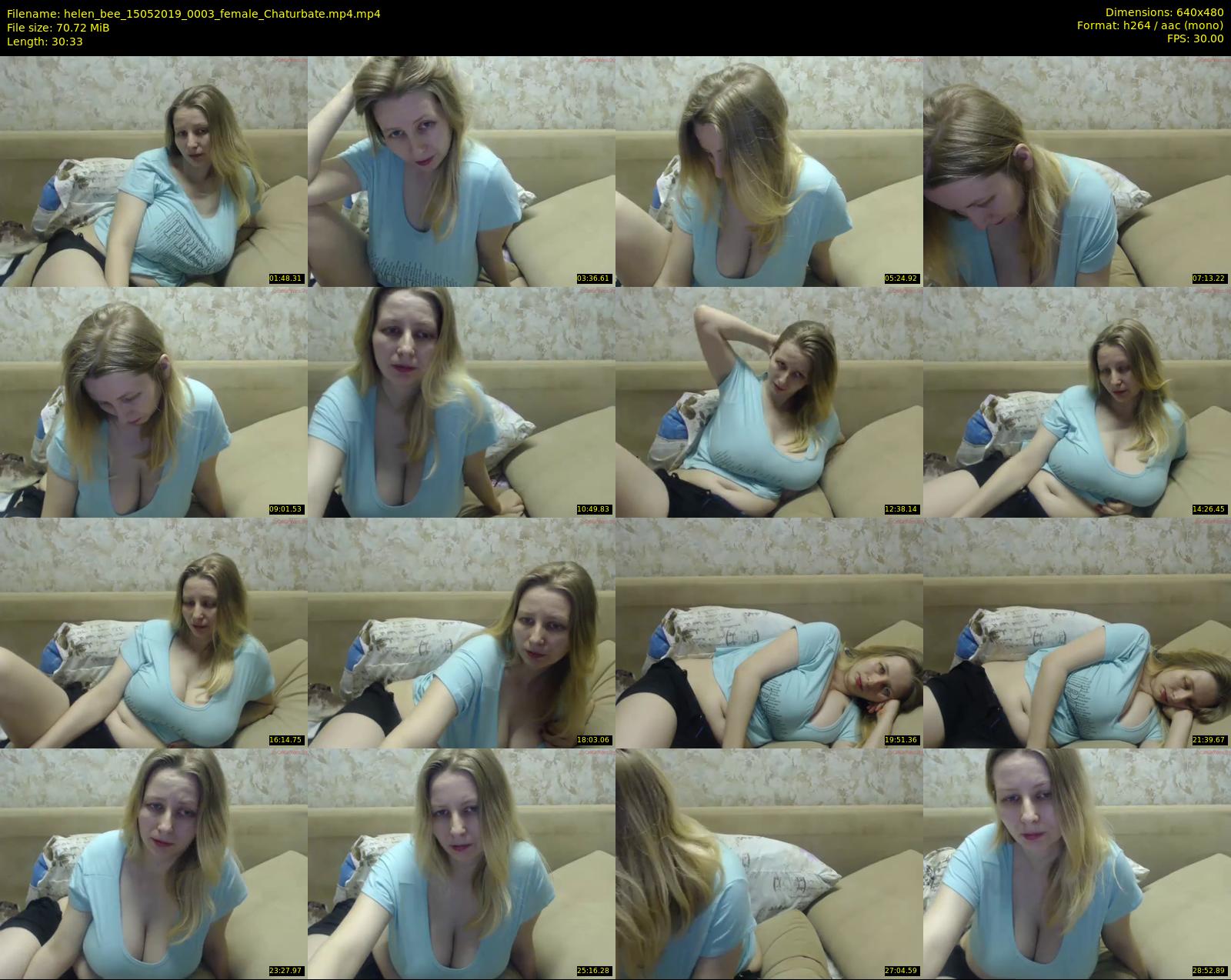 helen_bee — 31 minute Chaturbate female cam show recording, 480p, May 15, 2019