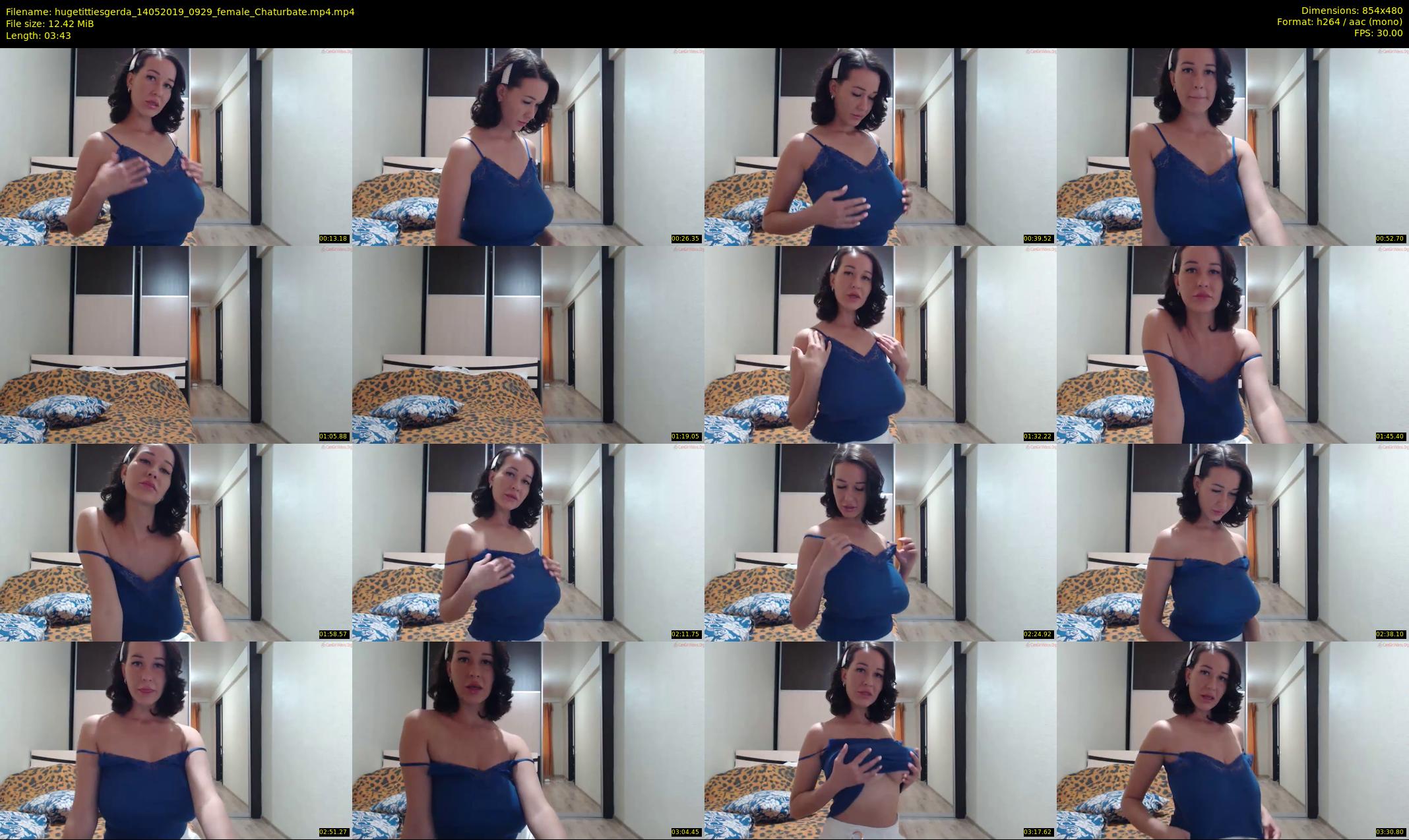 hugetittiesgerda — 4 minute Chaturbate female cam show recording, 480p, May 14, 2019