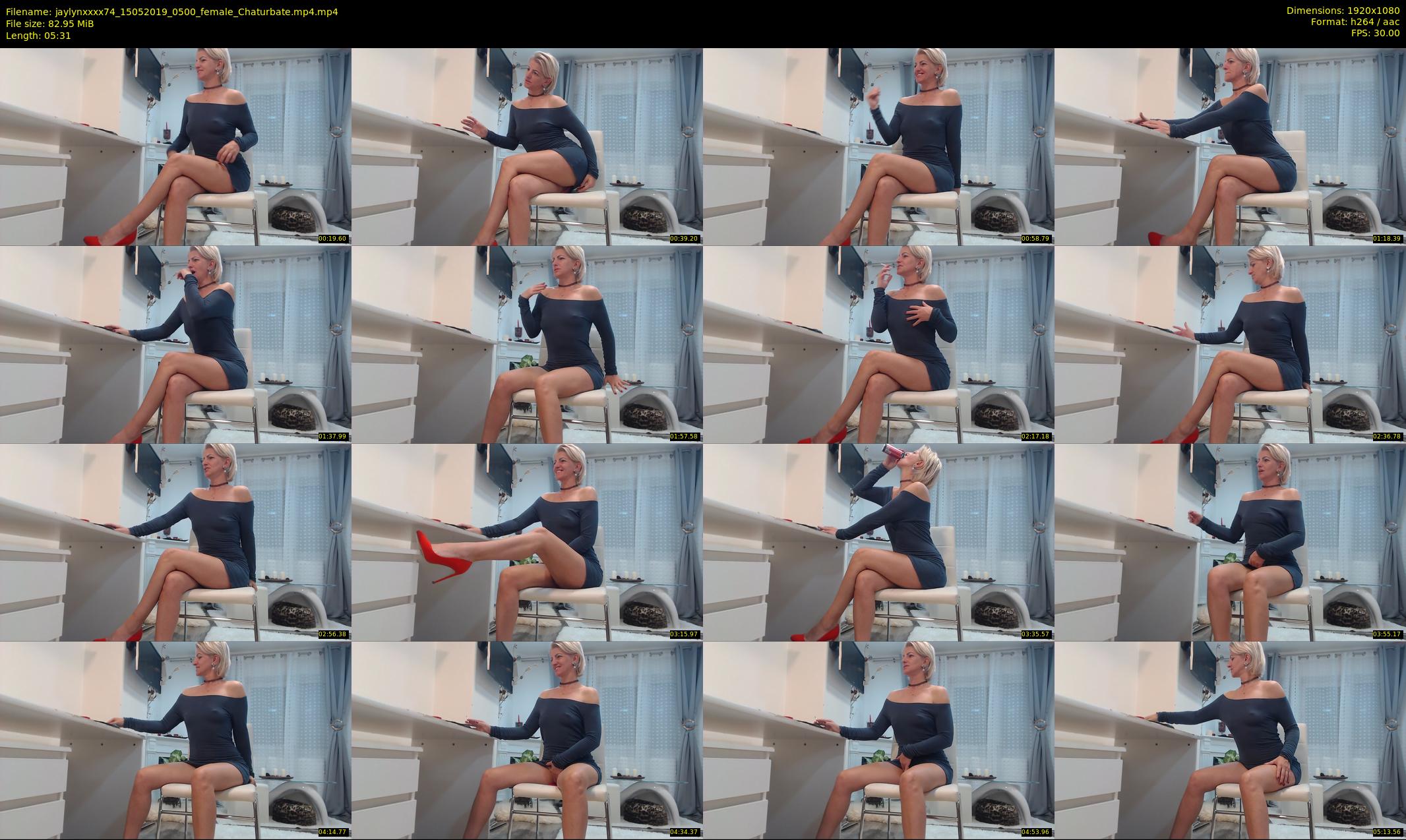 jaylynxxxx74 — 6 minute Chaturbate female cam show recording, 1080p, May 15, 2019