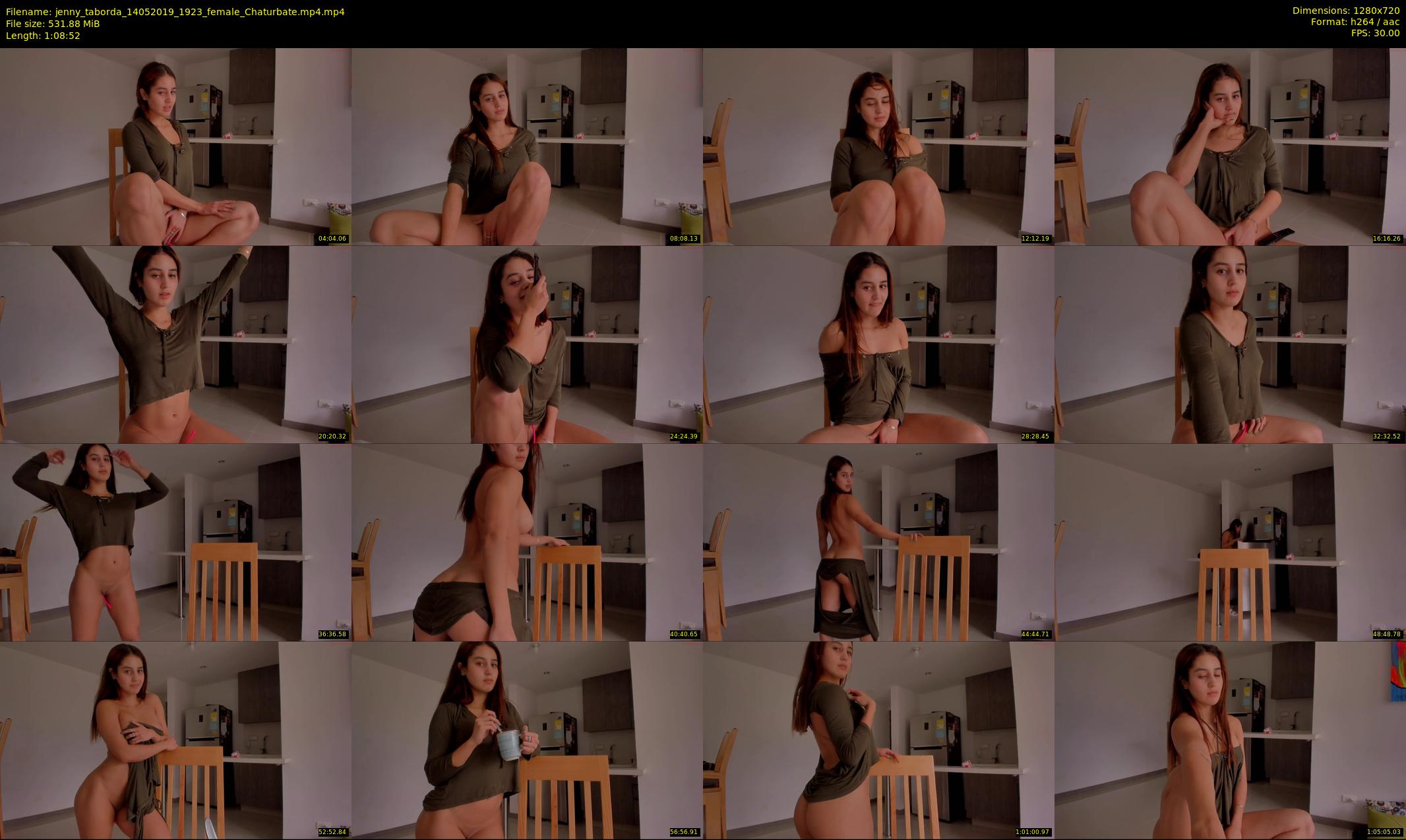 jenny_taborda — 69 minute Chaturbate female cam show recording, 720p, May 14, 2019