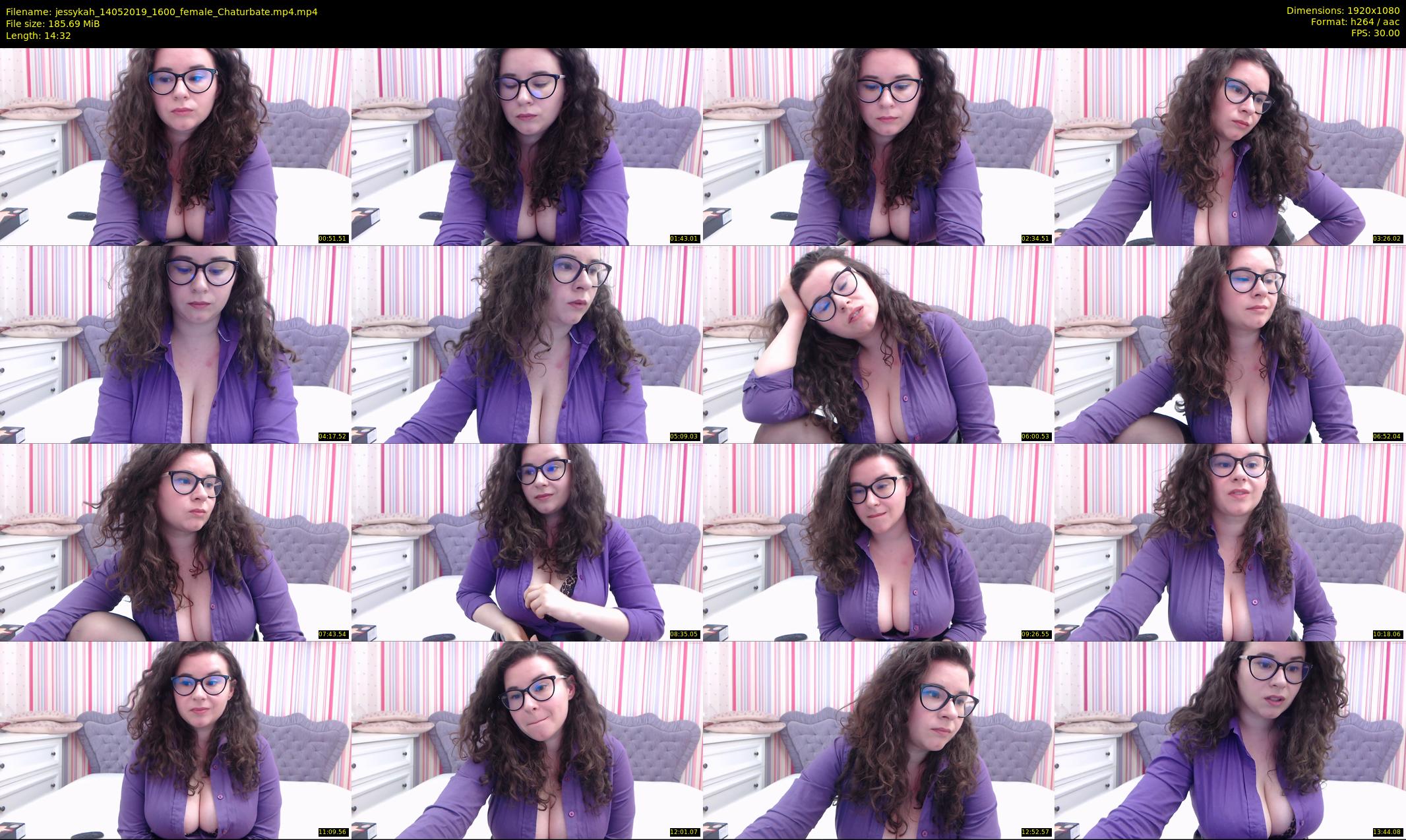 jessykah — 15 minute Chaturbate female cam show recording, 1080p, May 14, 2019