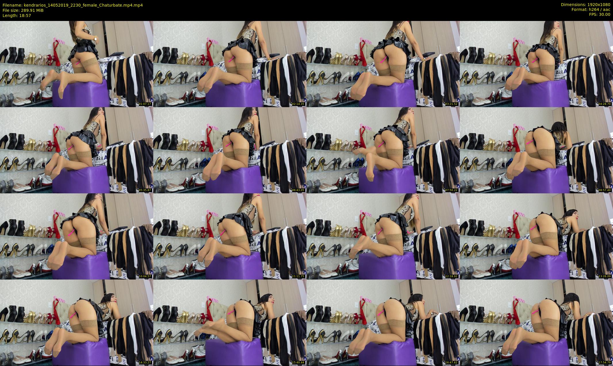 kendrarios — 19 minute Chaturbate female cam show recording, 1080p, May 14, 2019