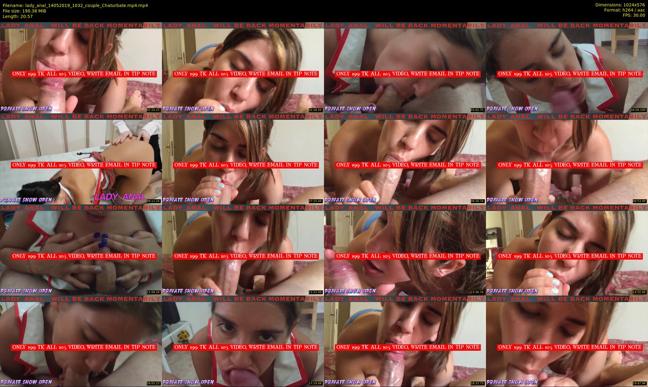 lady_anal — 21 minute Chaturbate female cam show recording, 480p, May 14, 2019