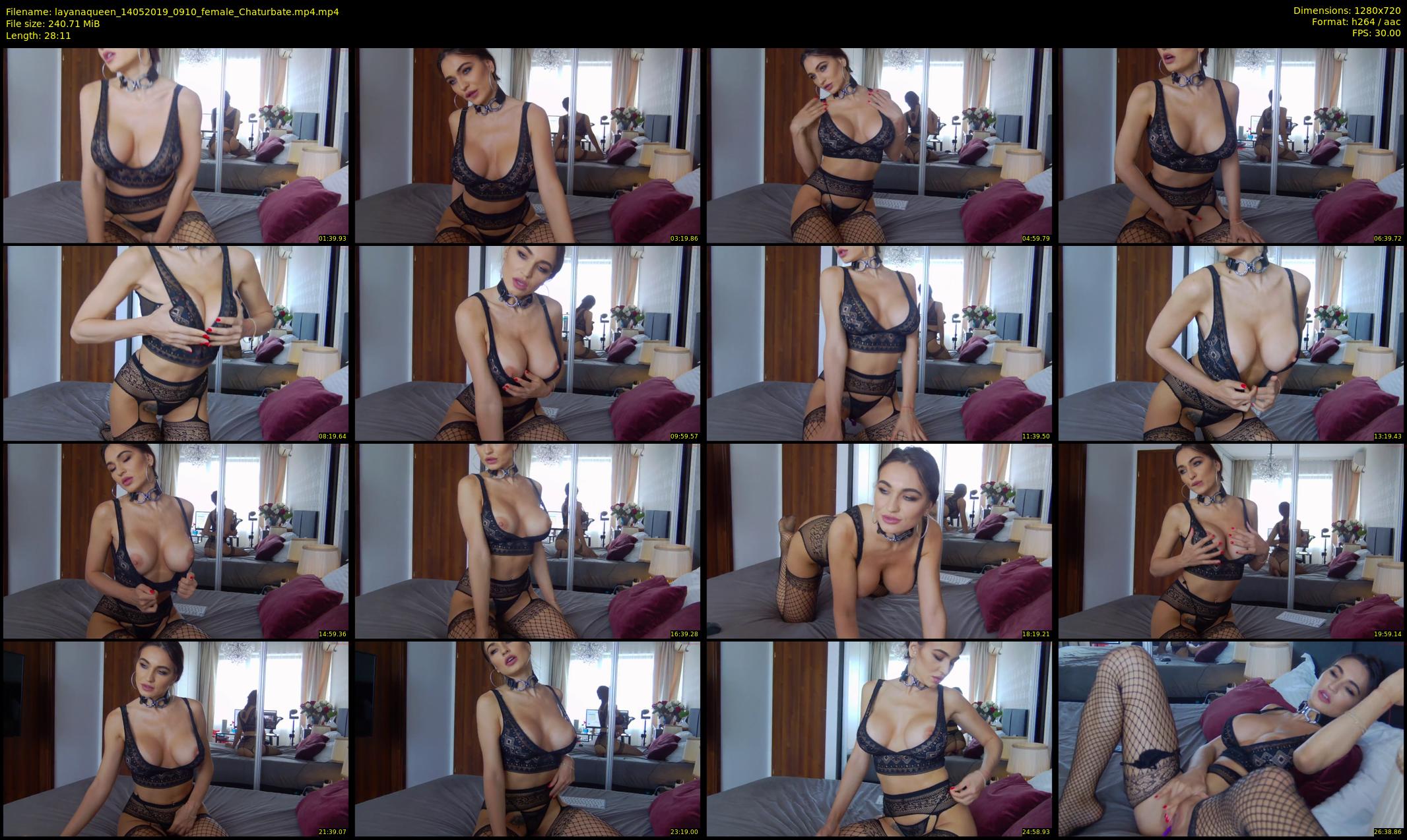 layanaqueen — 29 minute Chaturbate female cam show recording, 720p, May 14, 2019