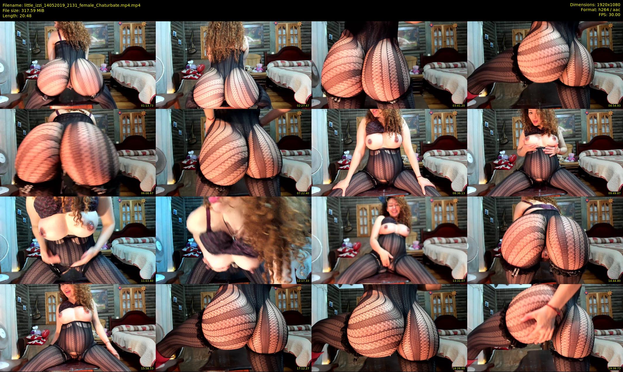 little_izzi — 21 minute Chaturbate female cam show recording, 1080p, May 14, 2019