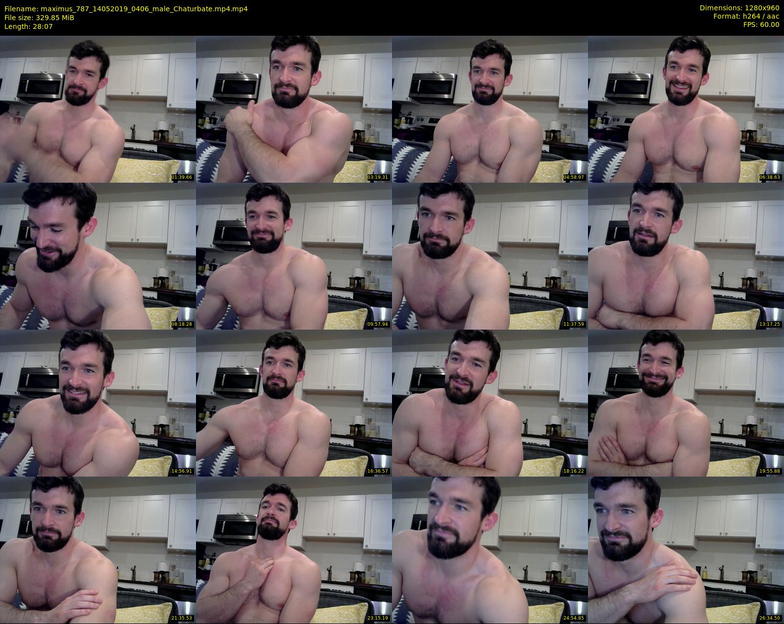 maximus_787 — 29 minute Chaturbate male cam show recording, 720p, May 14, 2019