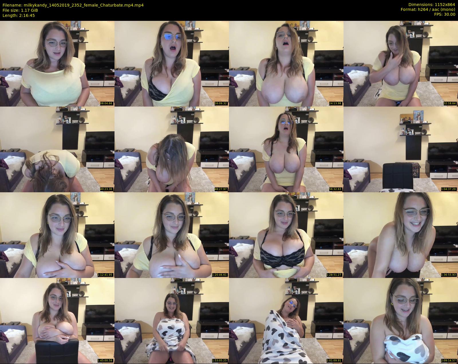 milkykandy — 137 minute Chaturbate female cam show recording, 720p, May 14, 2019