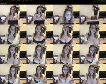 milkykandy — 49 minute Chaturbate female cam show recording, 720p, May 15, 2019