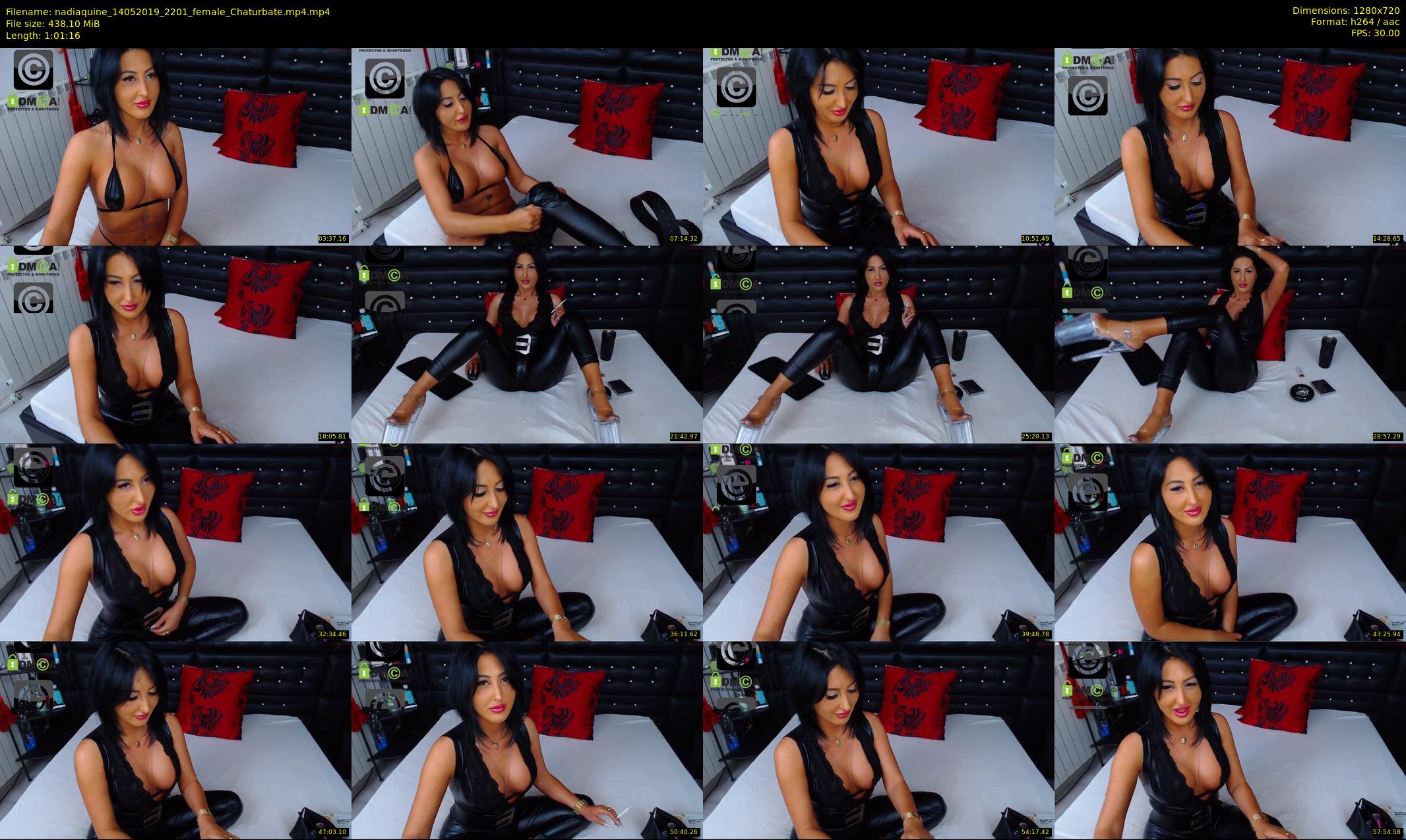 nadiaquine — 62 minute Chaturbate female cam show recording, 720p, May 14, 2019