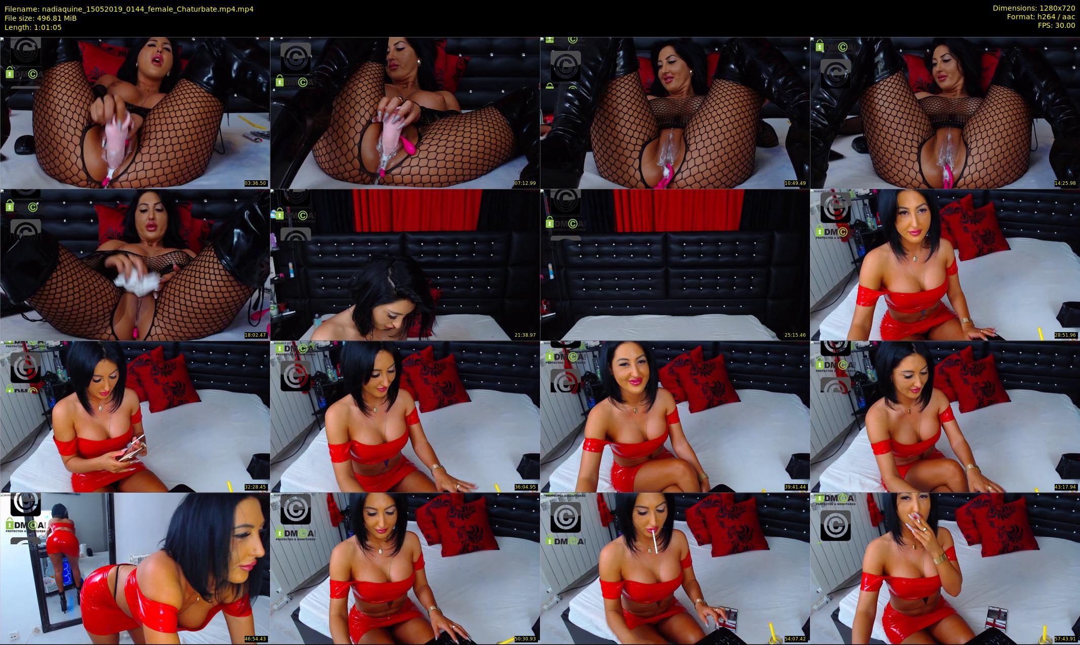 nadiaquine — 62 minute Chaturbate female cam show recording, 720p, May 15, 2019