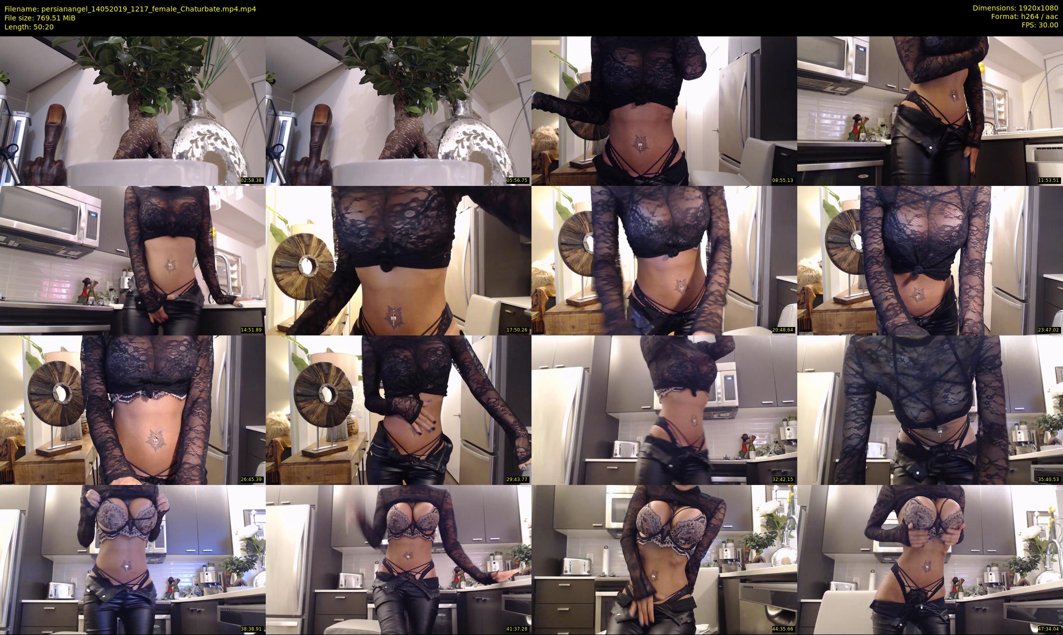 persianangel — 51 minute Chaturbate female cam show recording, 1080p, May 14, 2019