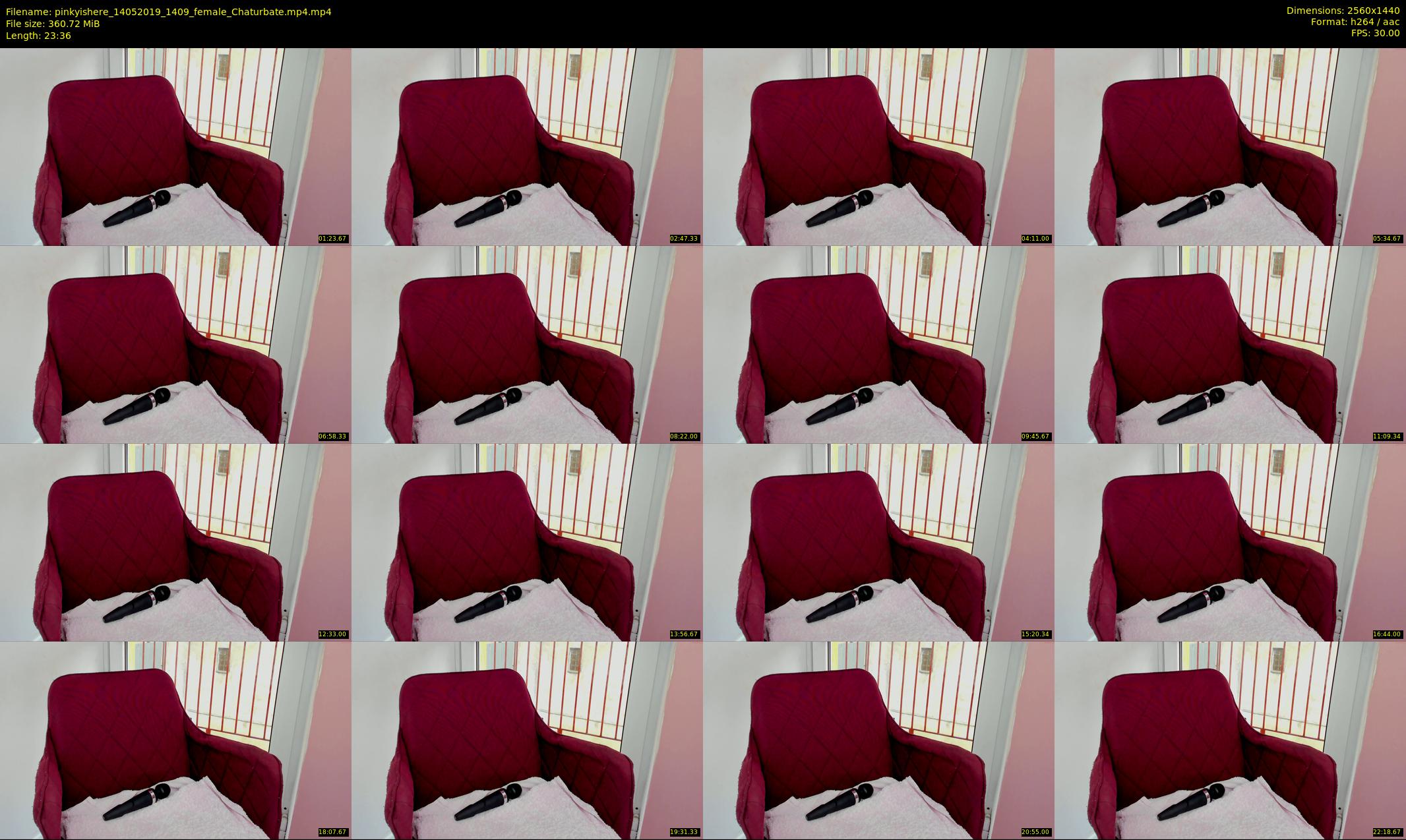 pinkyishere — 24 minute Chaturbate female cam show recording, 1080p, May 14, 2019